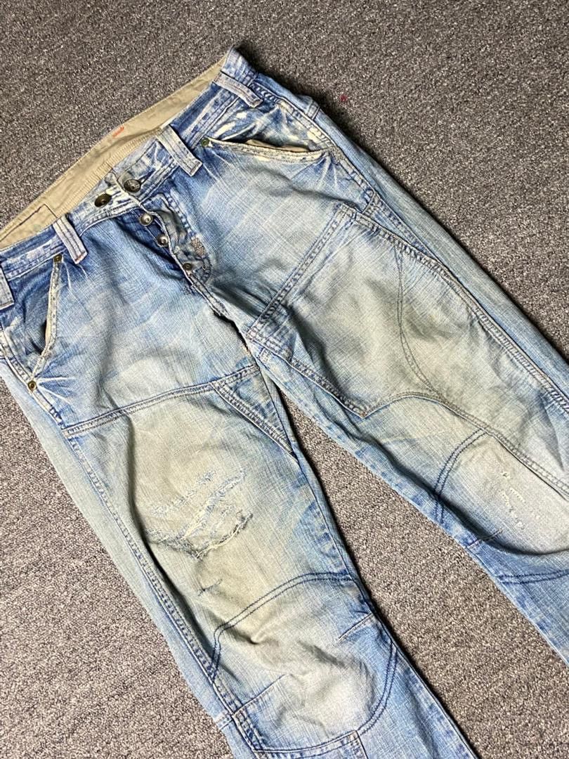 G-Star G-Star Original Raw Trash Low Jeans (143) Size US 33 - 8 Thumbnail