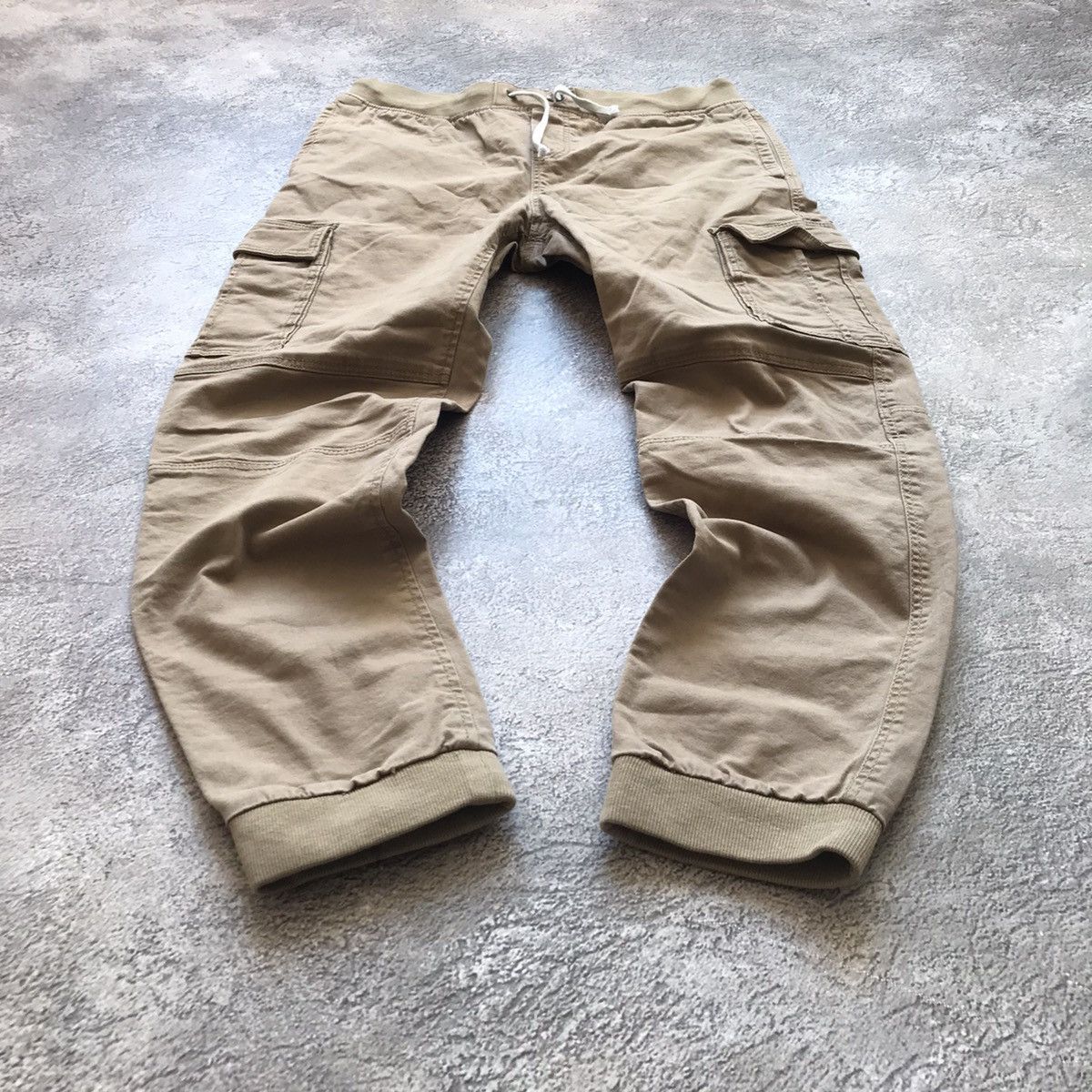 Vintage Vintage 90s Baggy Cargo Pants Distressed Workwear Streetwear Size US 33 - 1 Thumbnail