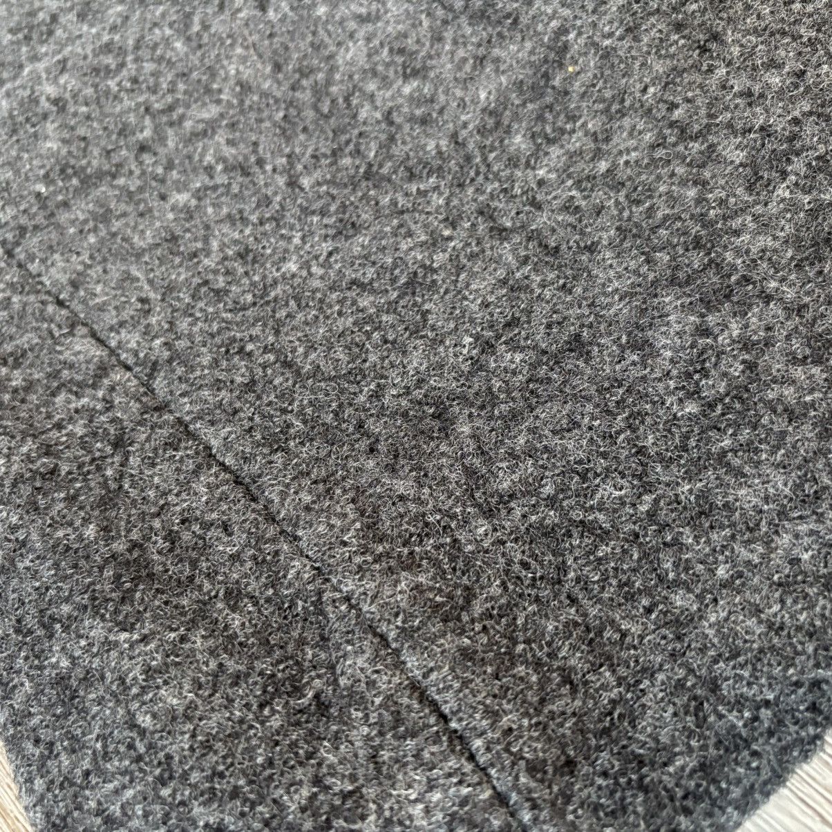 Zara Zara Limited Edition Grey 100% Wool Asymmetric Maxi Dress XS Size XS / US 0-2 / IT 36-38 - 2 Thumbnail