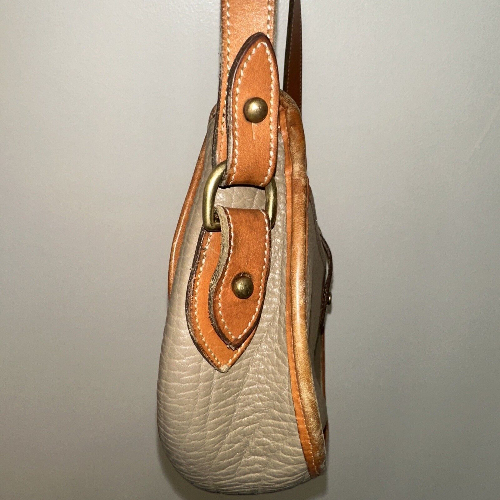 Dooney & Bourke Vtg Dooney & Bourke Cavalry Trooper Shoulder Bag Crossbody Size ONE SIZE - 10 Thumbnail