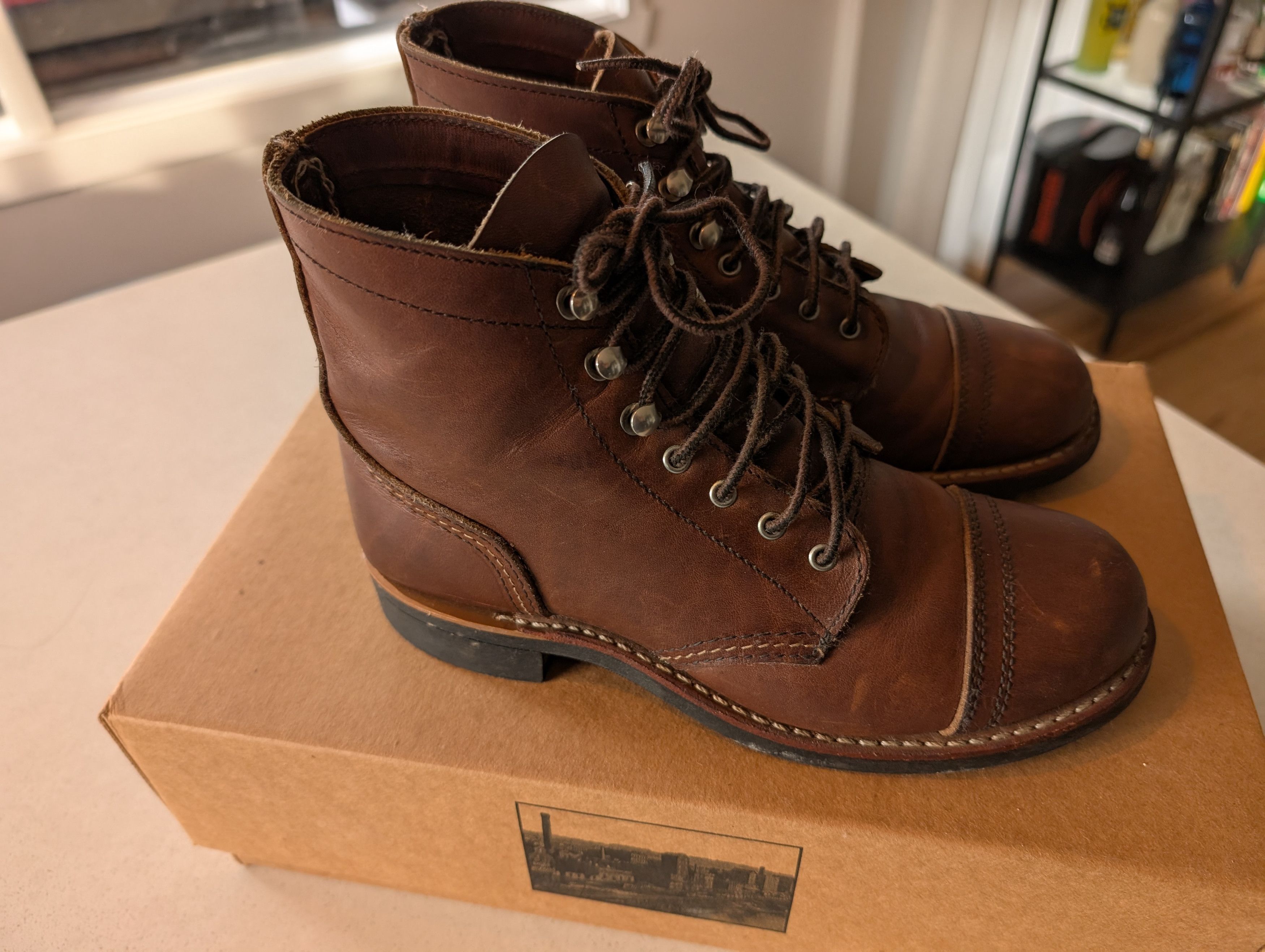 Red Wing Red Wing Iron Ranger Amber Harness US6 Size US 6 / IT 36 - 3 Thumbnail