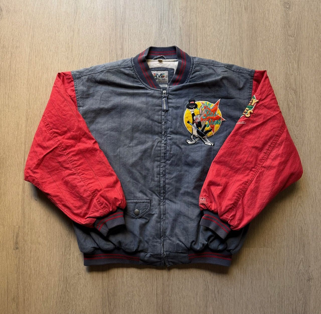 Warner Bros Vintage 1993 Warner Bros Looney Tunes Bomber Jacket XL Size US XL / EU 56 / 4 - 3 Thumbnail