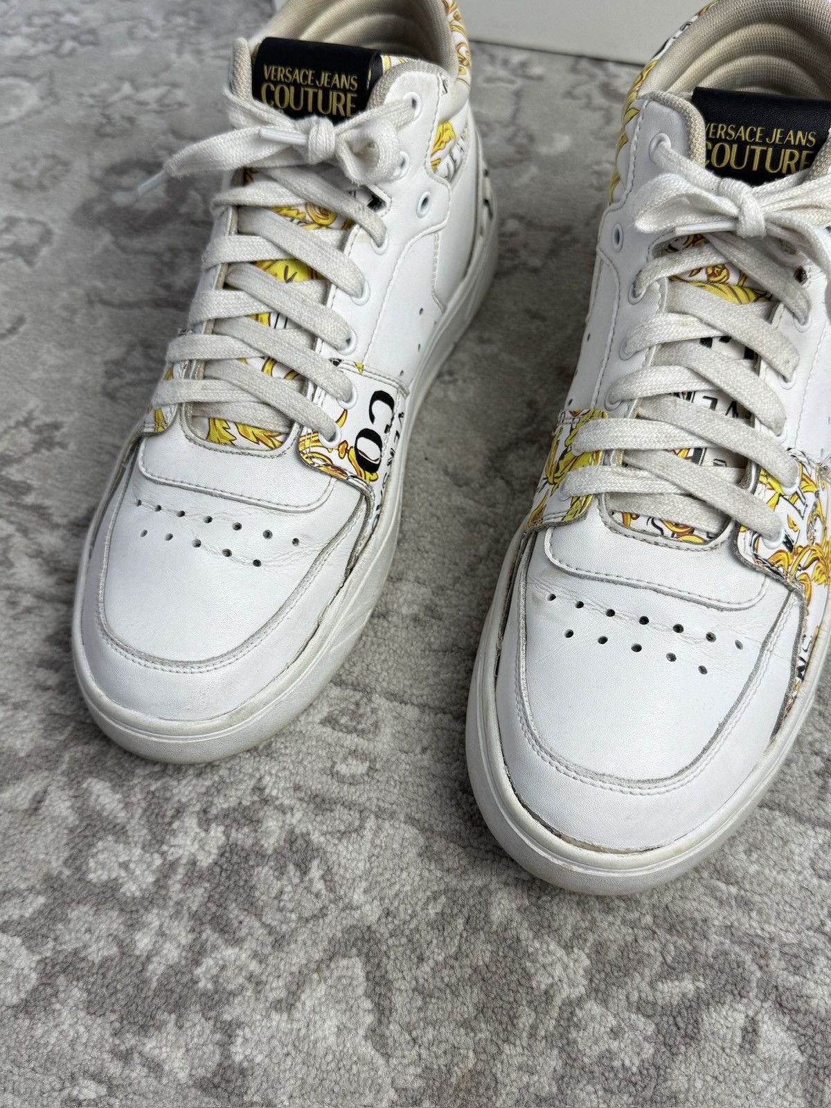 Designer × Versace × Versace Jeans Couture Versace Jeans Couture shoes sneakers US 9.5 designer luxury Size US 9.5 / EU 42-43 - 6 Thumbnail
