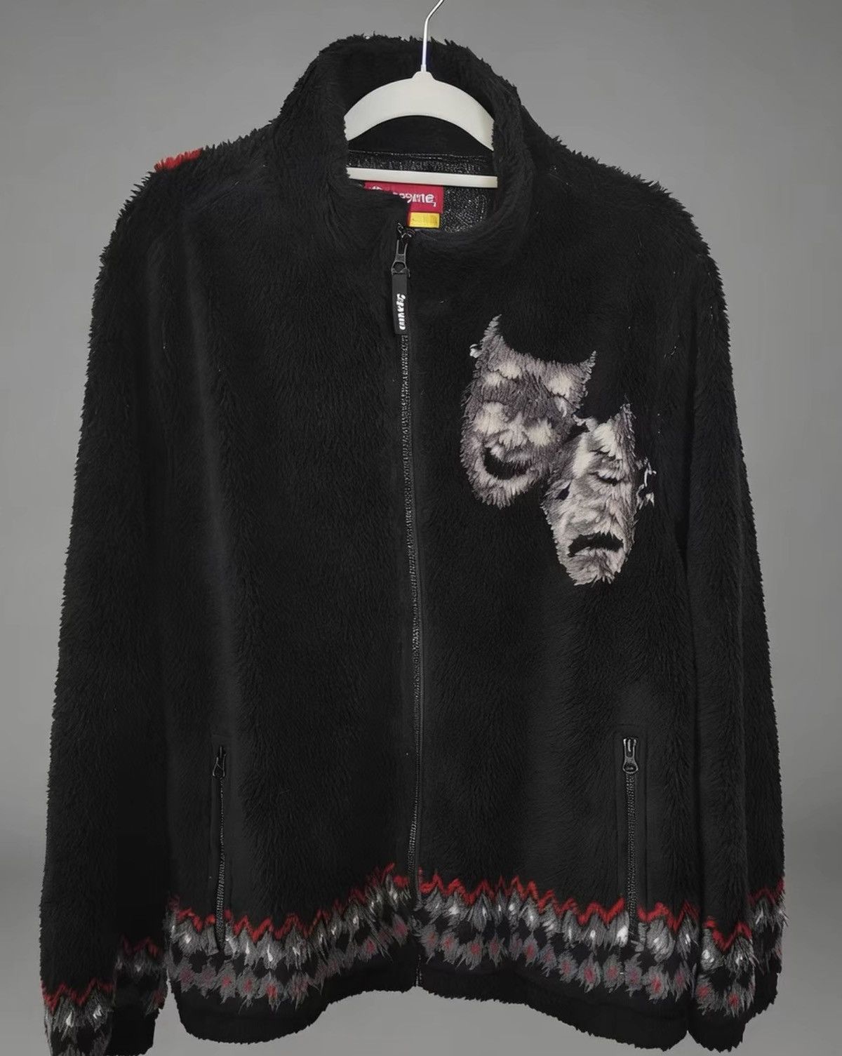 Supreme Supreme Drama mask fleece Jacket Size US L / EU 52-54 / 3 - 1 Thumbnail