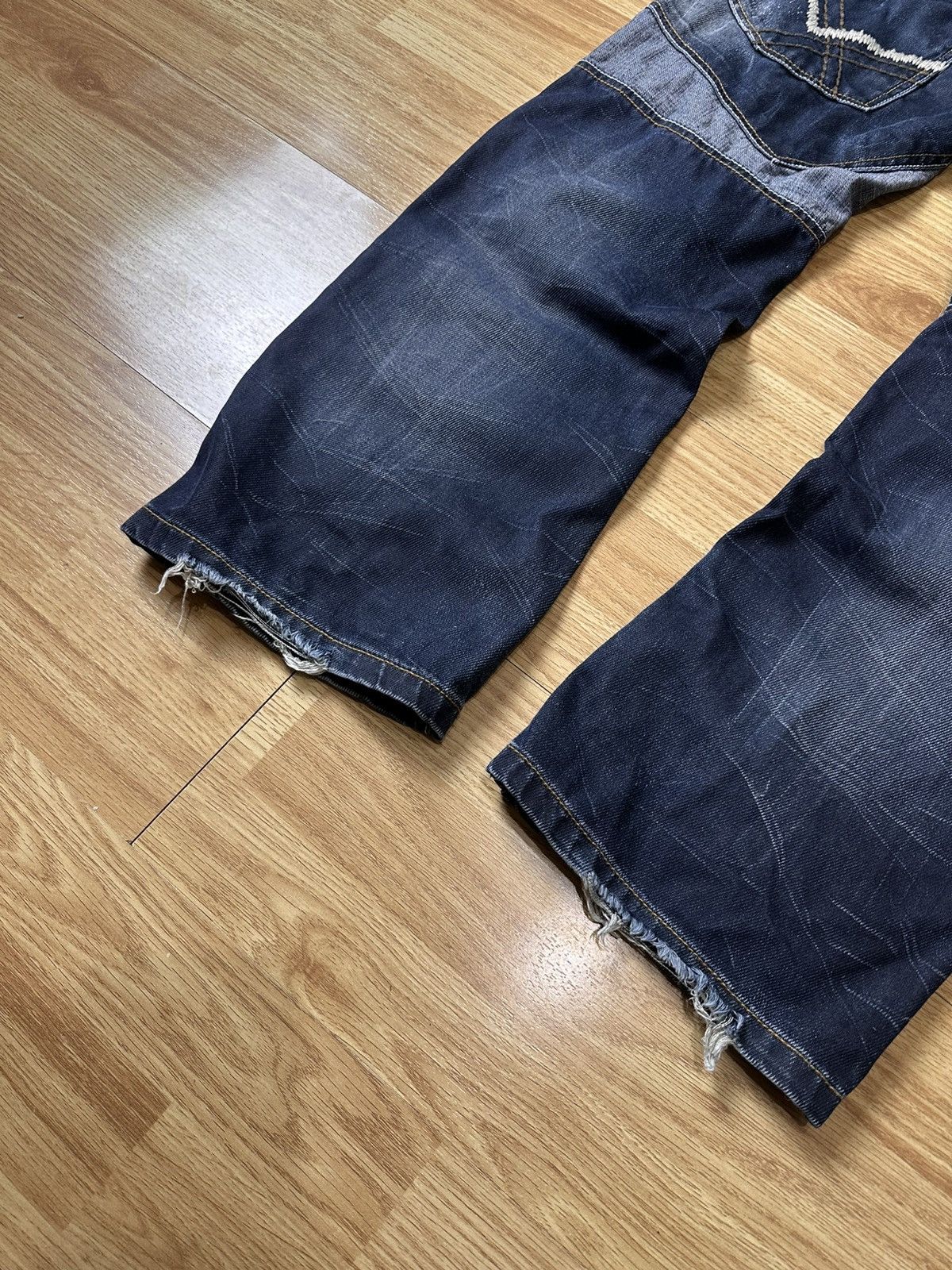 Voi Jeans 🔥 Voi Multipocket Patched Denim Jeans Y2K Hysteric Glamour Size US 34 / EU 50 - 7 Thumbnail