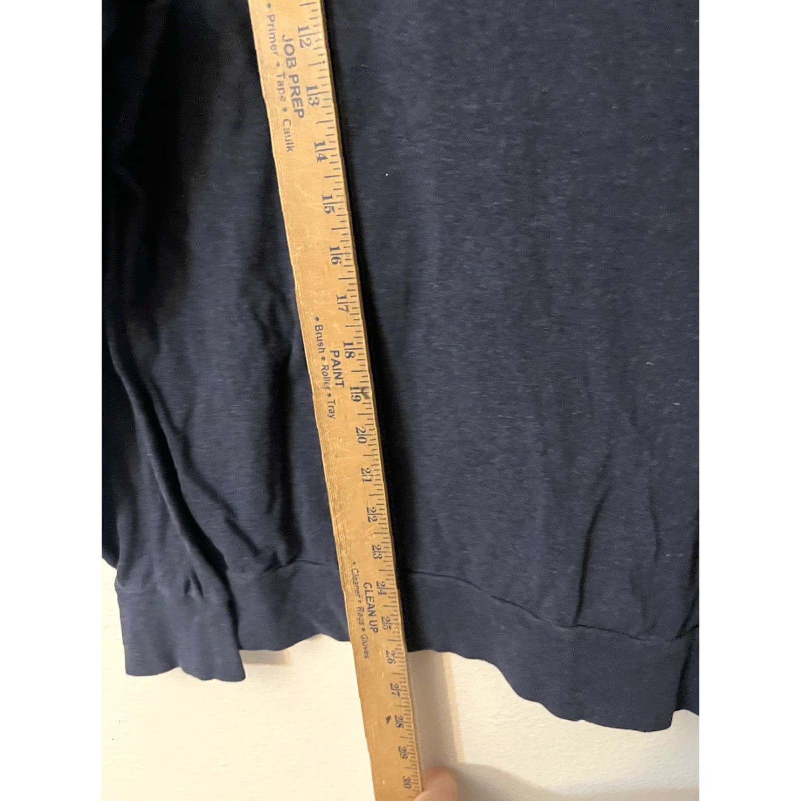 Lacoste Lacoste Mens Size 6 T-Shirt Blue Long Sleeve Pullover Tee No Hooded Drawstring Crew Neck Cotton Knit Embroidered Logo Regular Mens Size US S / EU 44-46 / 1 - 3 Thumbnail