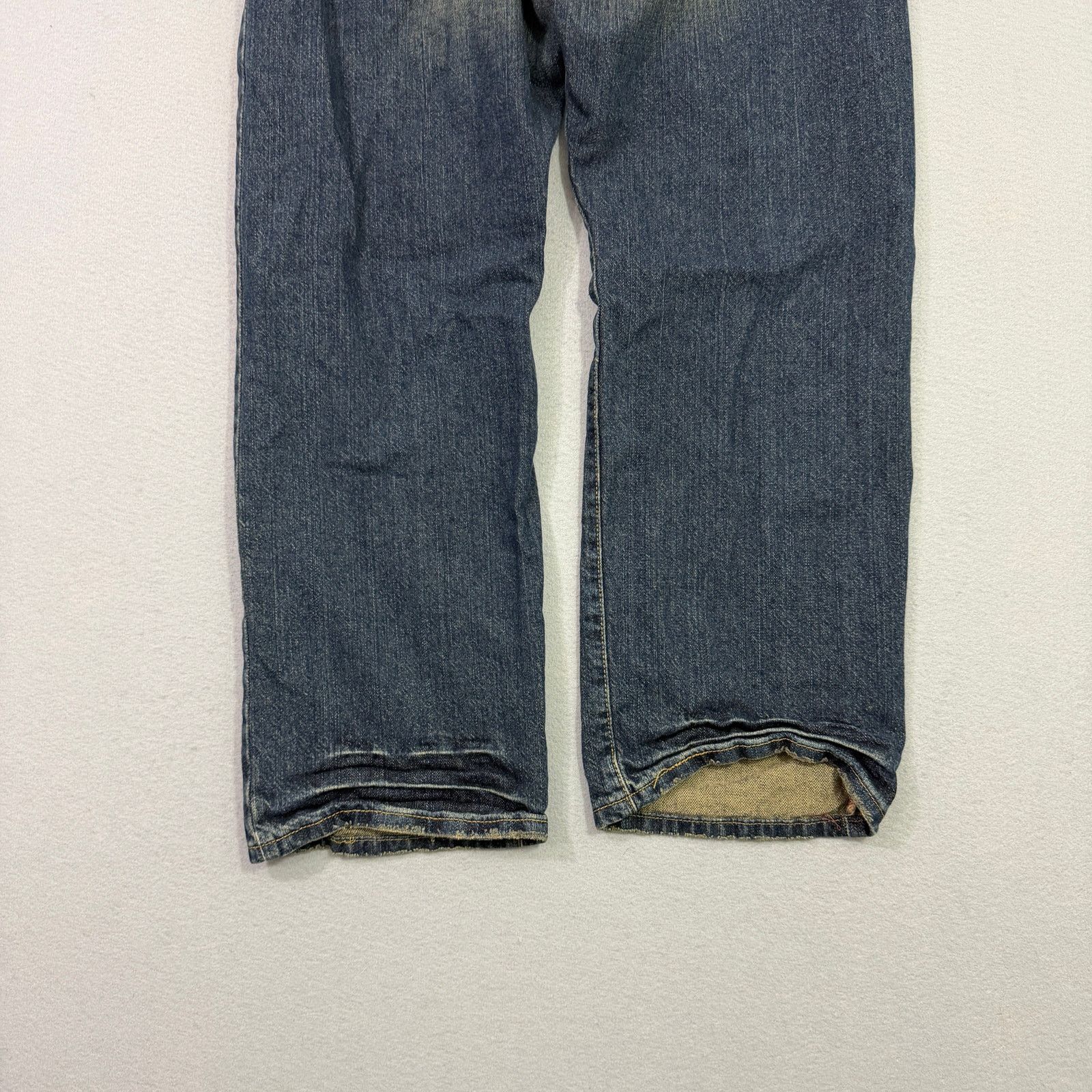 Levi's Vintage Levis Low Straight Jeans Men's 34x30 Dark Wash Faded Size US 34 / EU 50 - 5 Thumbnail