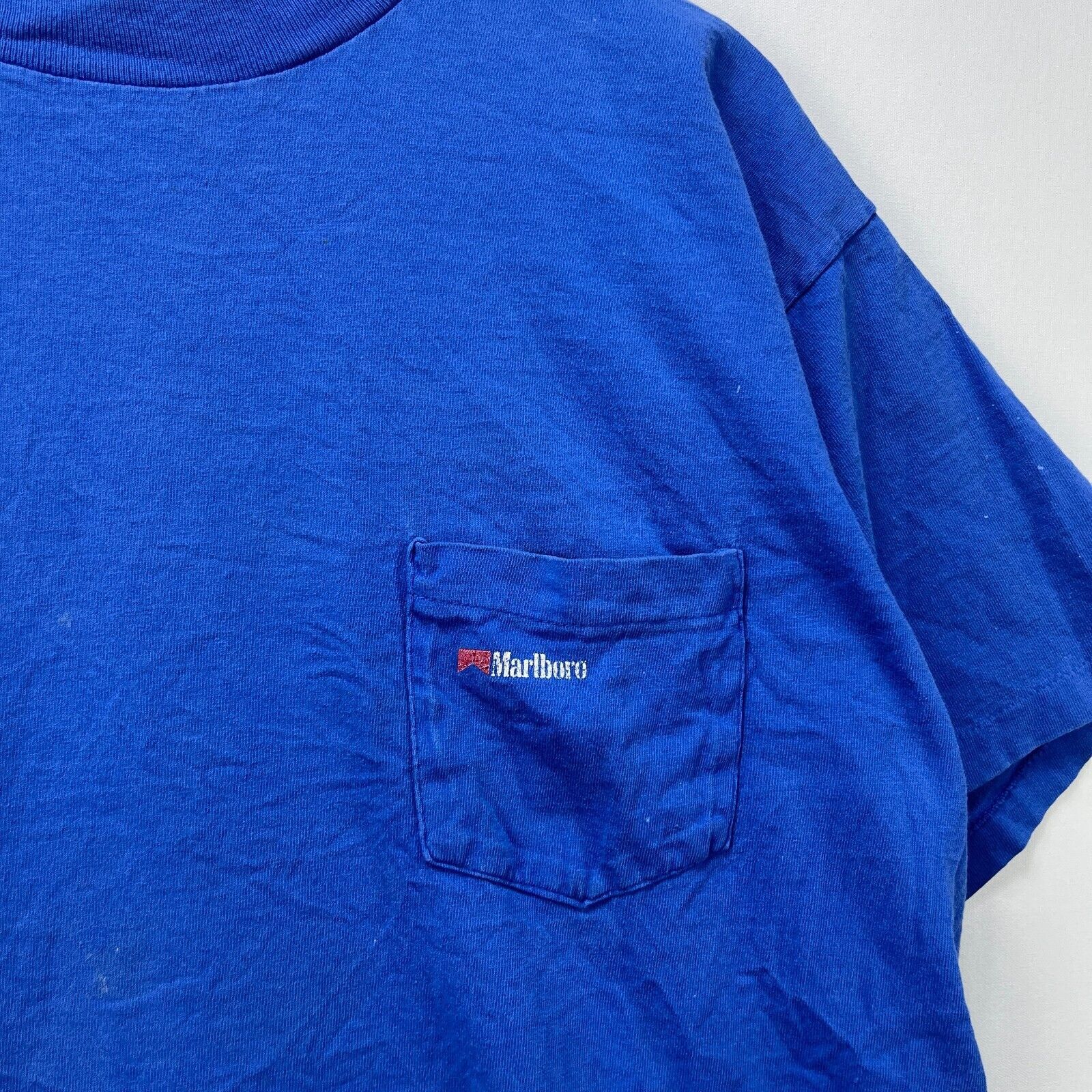 Marlboro × Vintage Vintage 90s Marlboro Neon Cactus Wild West Pocket T-Shirt XL Size US XL / EU 56 / 4 - 5 Thumbnail