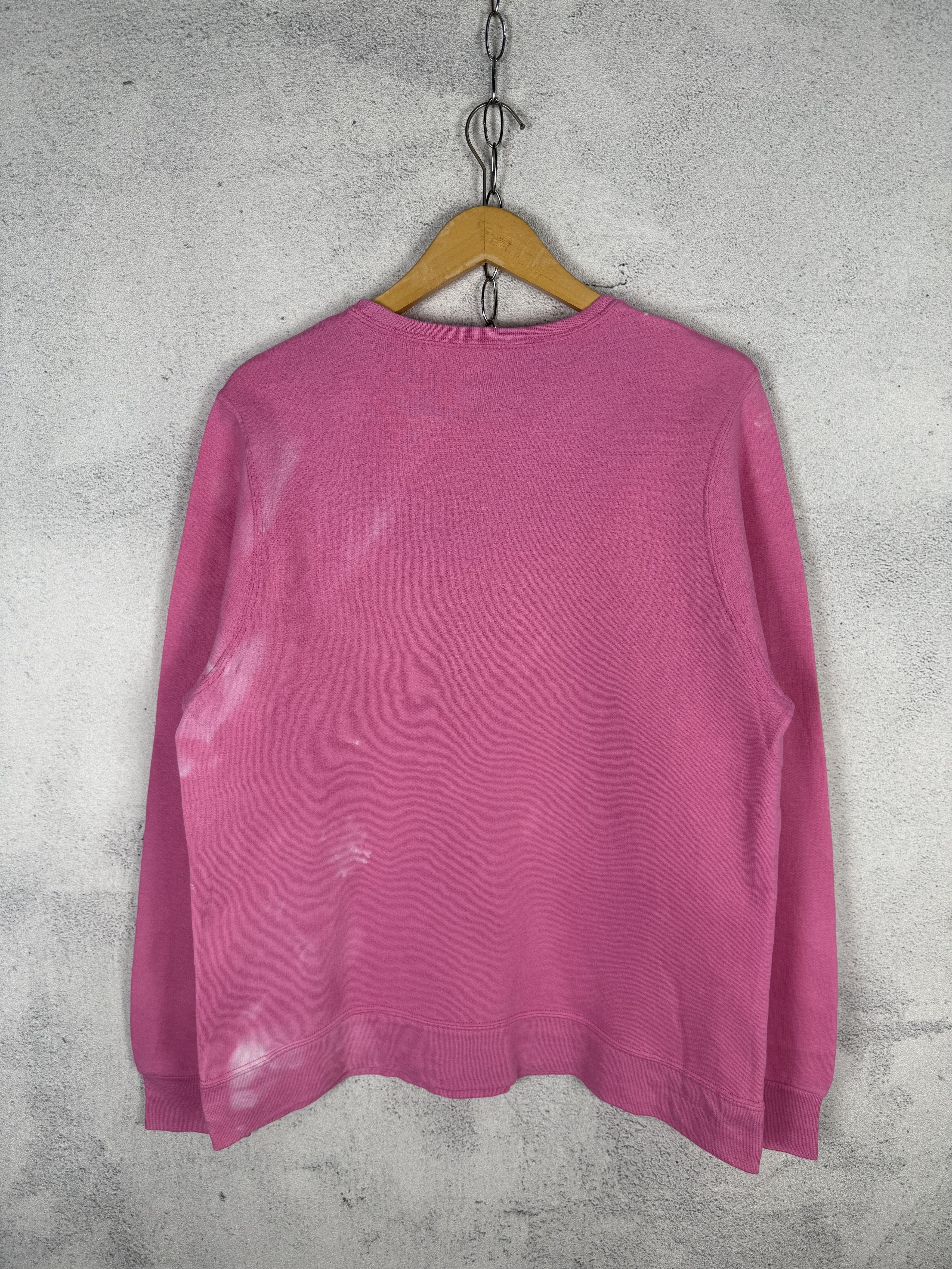 Fruit Of The Loom Fruit Of The Loom FOTL Pink Tie Dye Sweatshirt Crewneck Size US XL / EU 56 / 4 - 3 Thumbnail