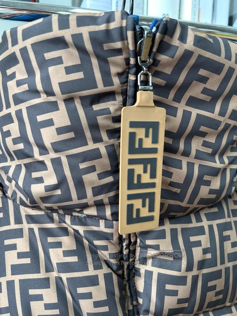 Fendi Fendi Monogrammed hooded reversible down jacket Size S / US 4 / IT 40 - 3 Thumbnail