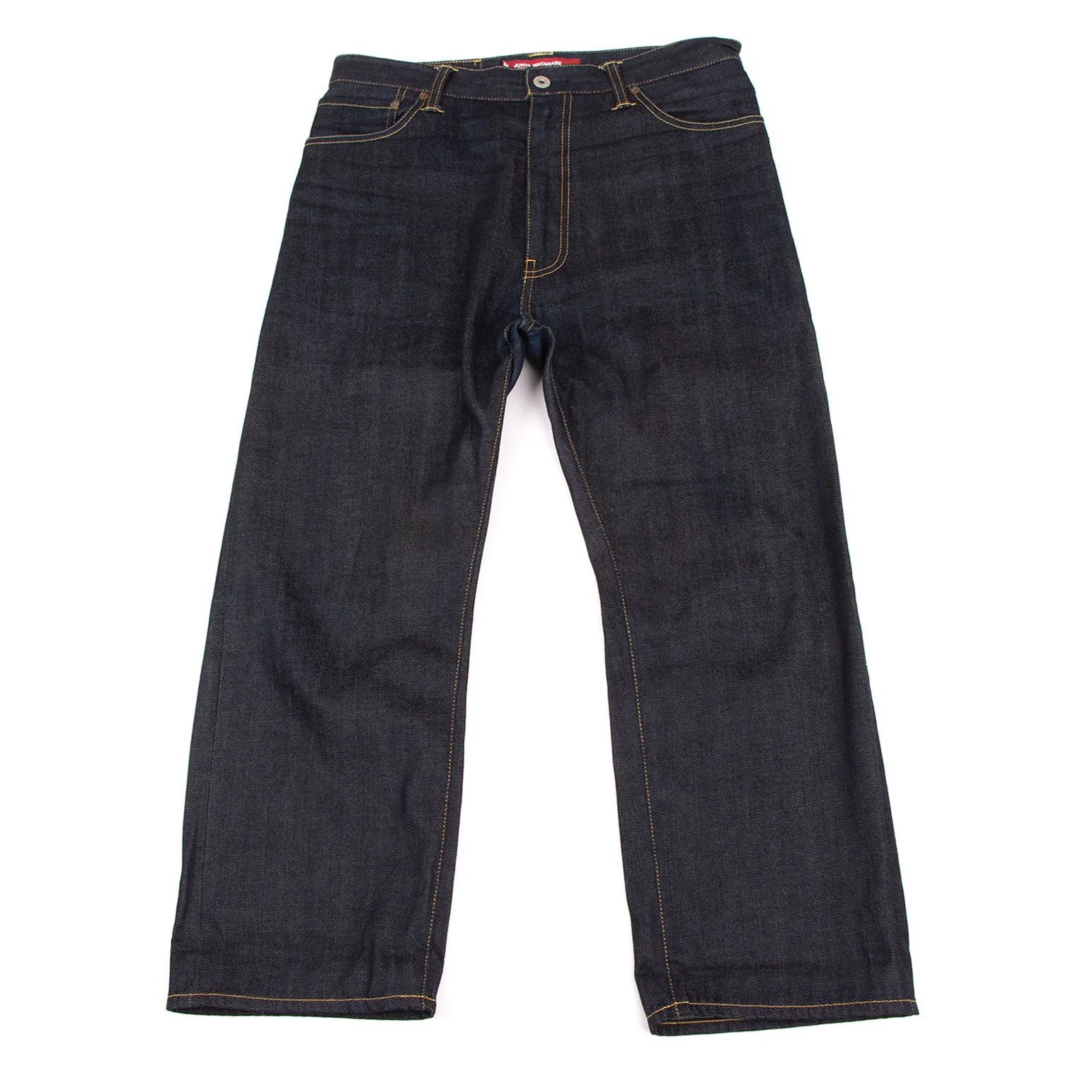 Junya Watanabe Back Cut Stitch Selvedge Denim Pants in Indigo XS Size US 26 / EU 42 - 1 Thumbnail