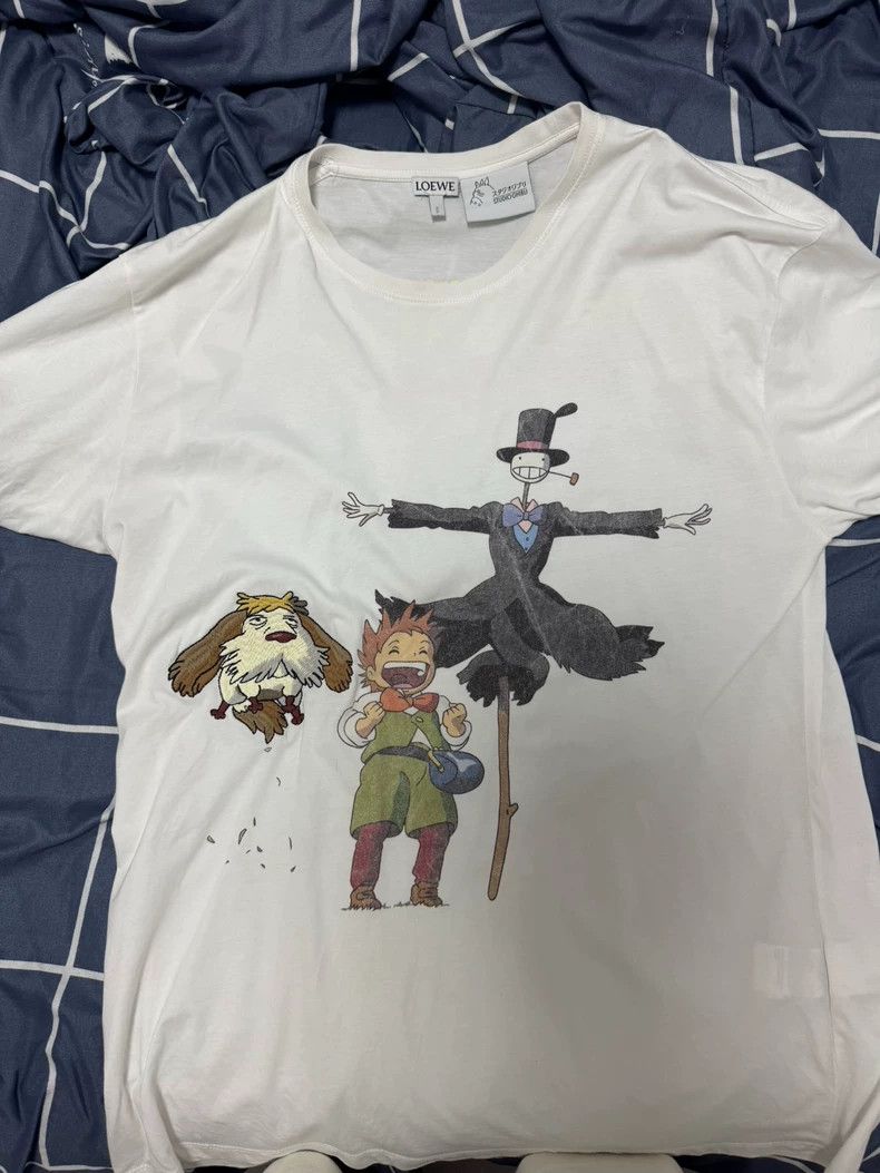 Loewe LOEWE Harley's mobile castle co-branded T-shirt Size L / US 10 / IT 46 - 1 Thumbnail