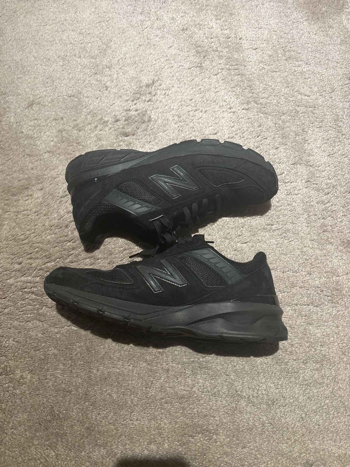 New Balance New Balance 990 V5 Triple black Size US 10.5 / EU 43-44 - 5 Thumbnail