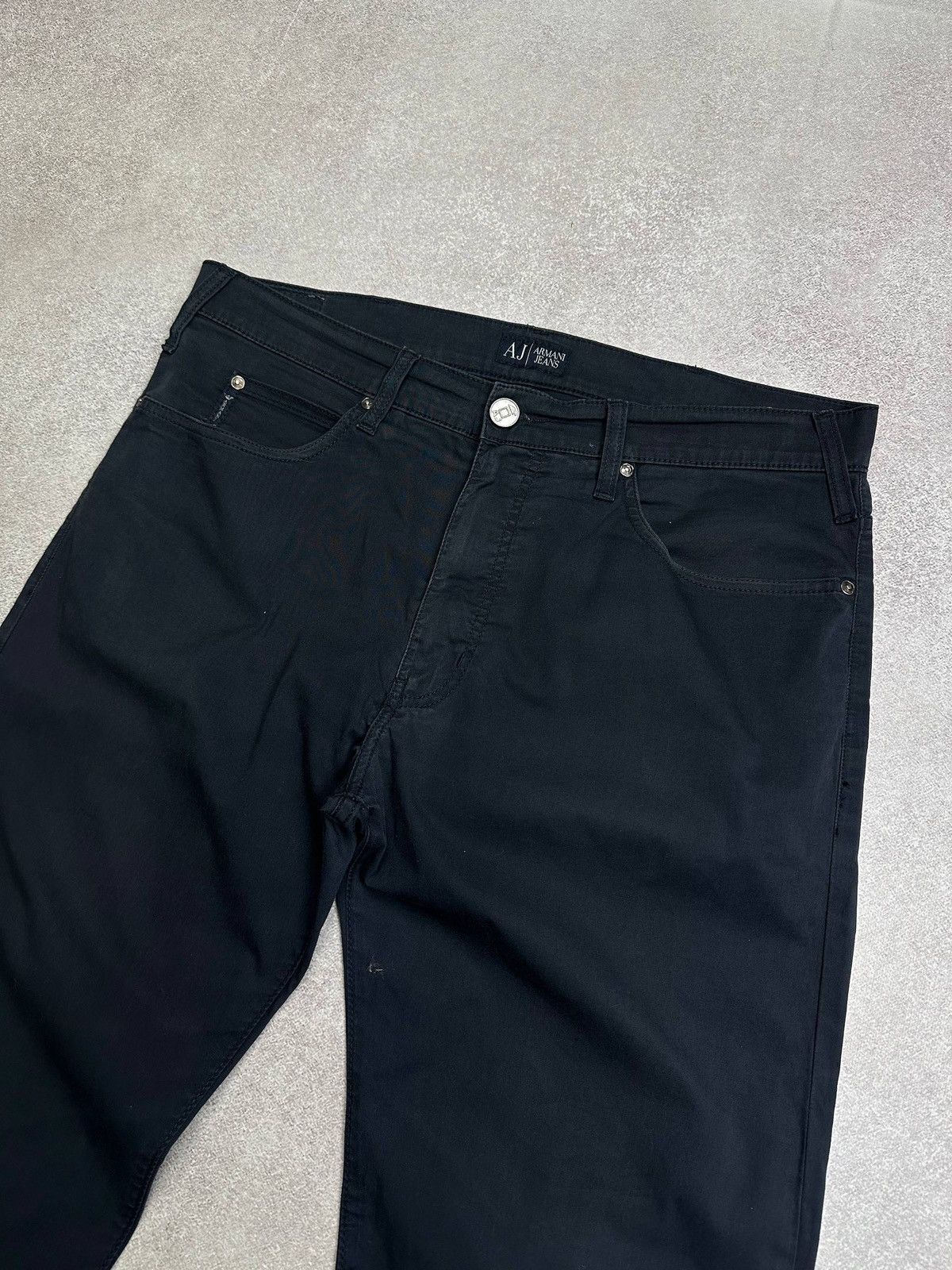 Emporio Armani Vintage Armani Metal Logo Chino Pants Rare 36 Size US 36 / EU 52 - 5 Thumbnail