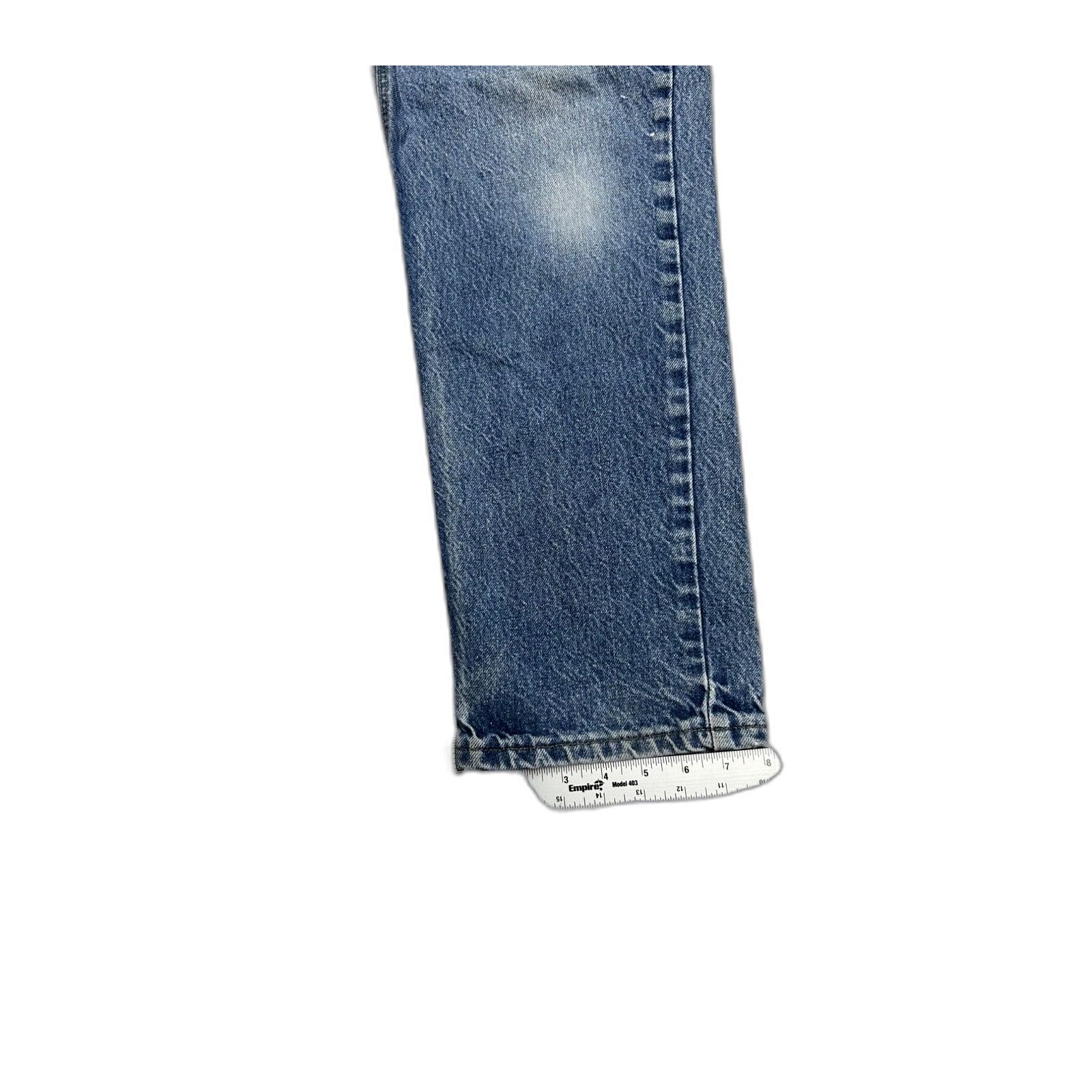 Carhartt Vintage Carhartt Jeans Mens 34x28 Relaxed Light Wash Work We Size US 34 / EU 50 - 3 Thumbnail