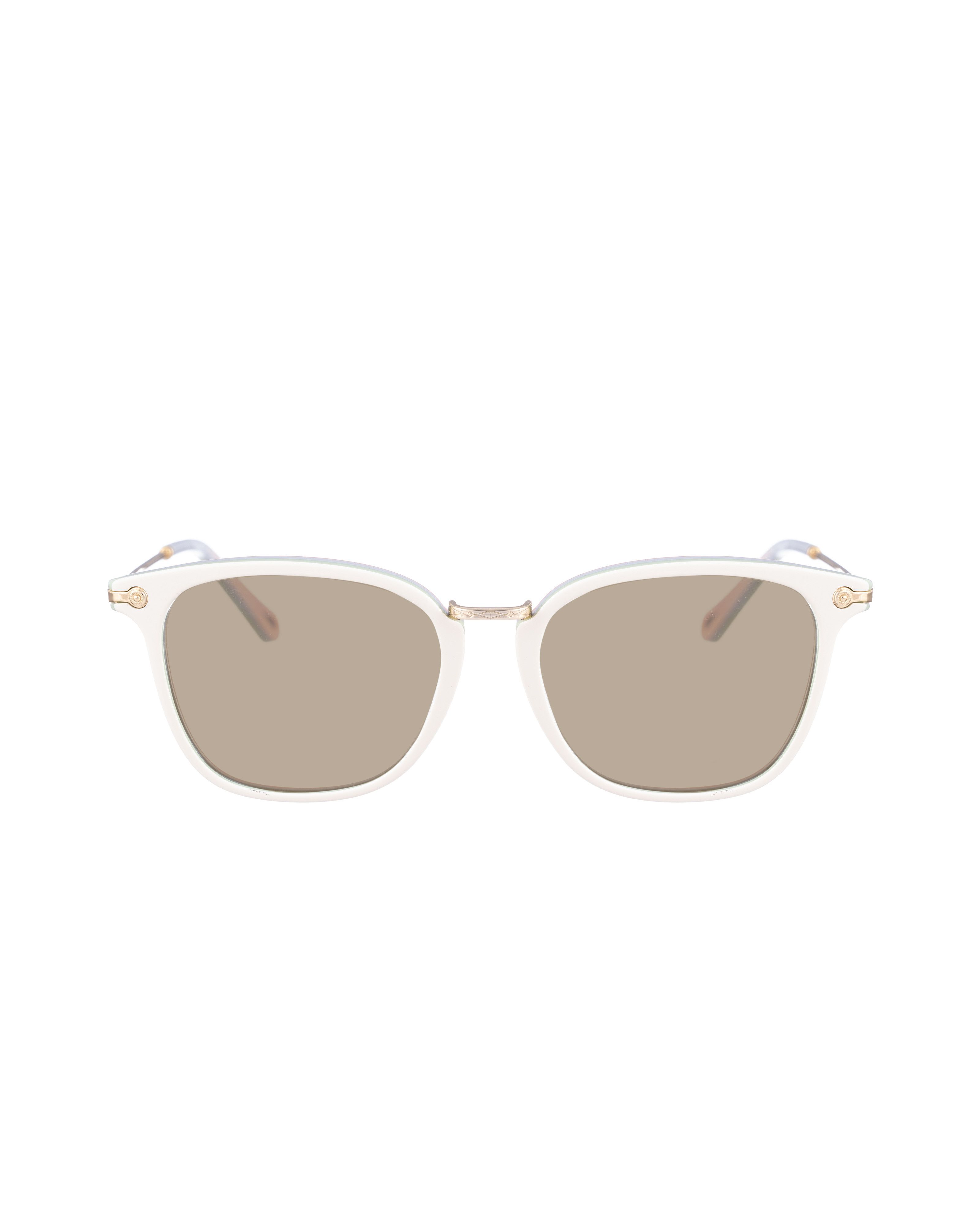 Chloe Chloe 00s Oversized Pastel and Gold Sunglasses Size ONE SIZE - 2 Thumbnail