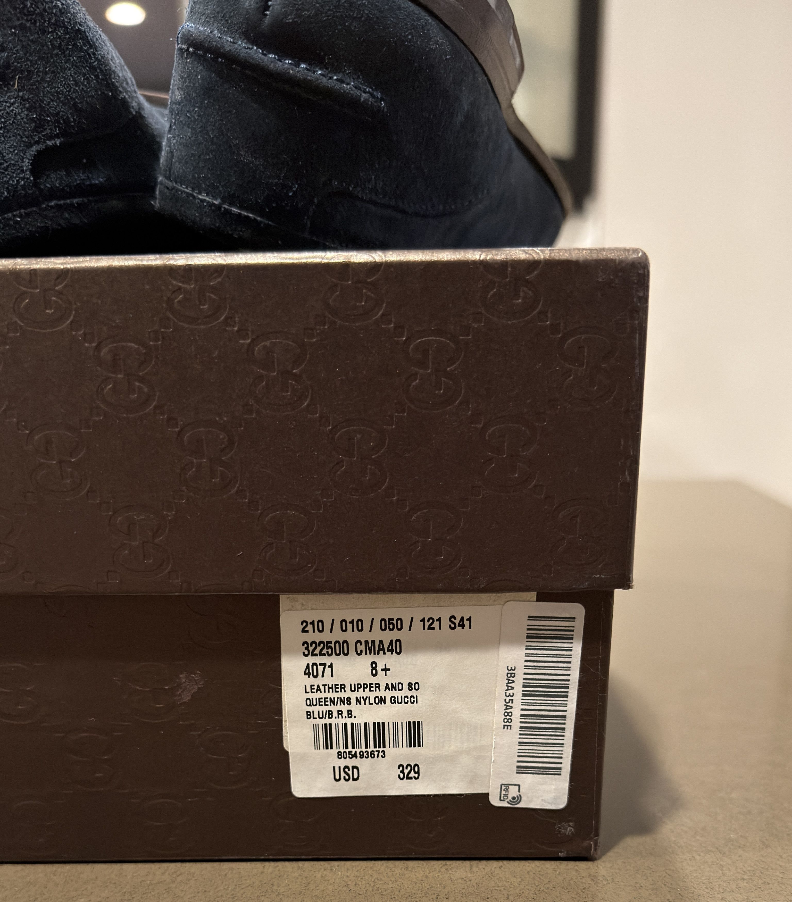 Gucci Gucci Horsebit Loafer 322500 CMA40 Blue Suede Size US 8.5 / EU 41-42 - 8 Thumbnail