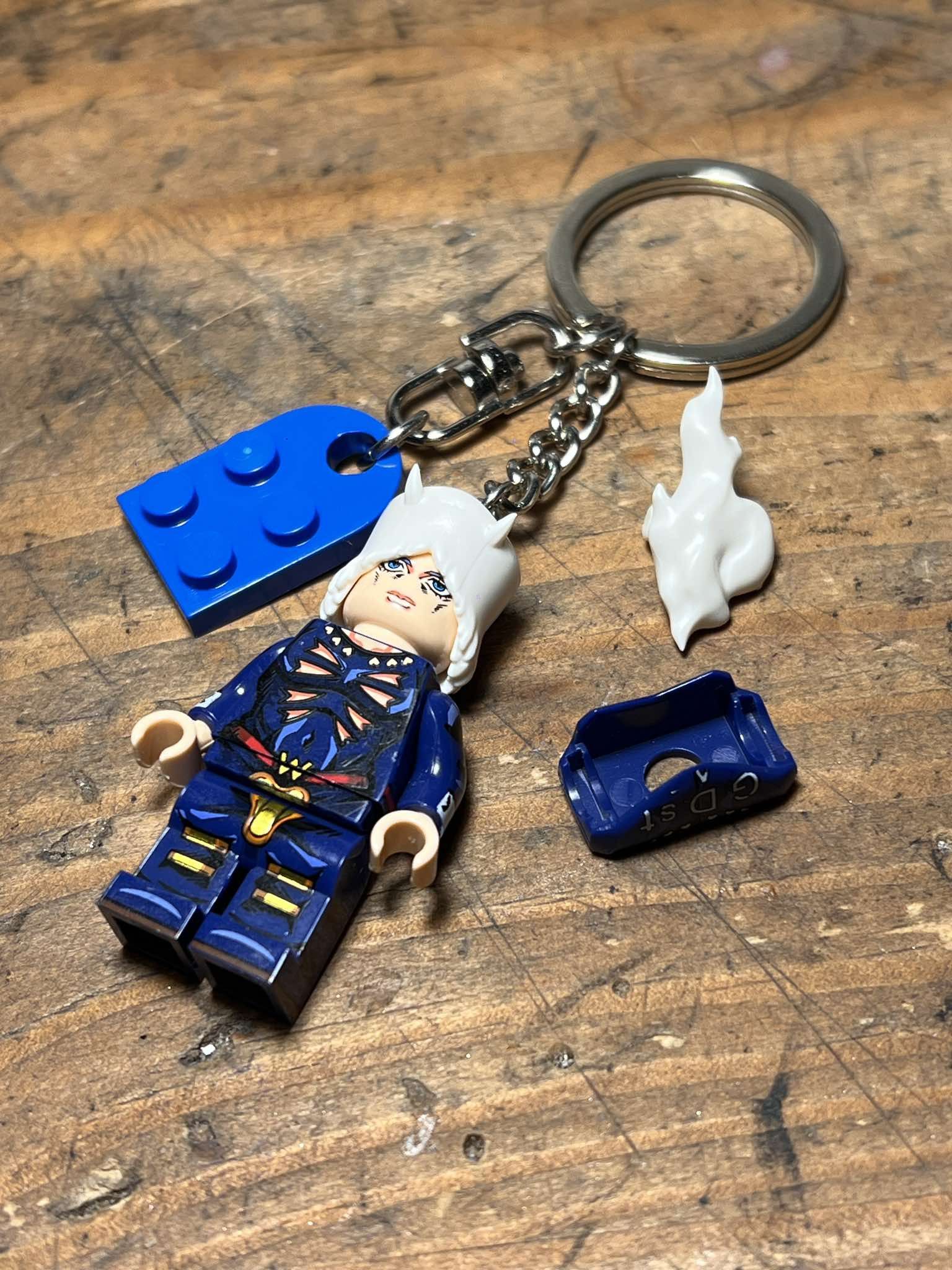 Other Jojo Rikiel Weather Report anime minifigure keychain Size ONE SIZE - 8 Thumbnail