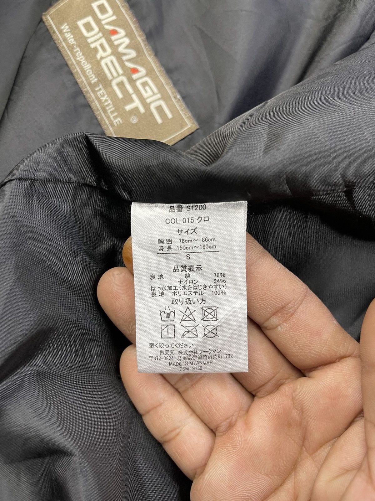Japanese Brand Fieldcore Diamagic Direct Water Repellent Parka Size US S / EU 44-46 / 1 - 13 Thumbnail
