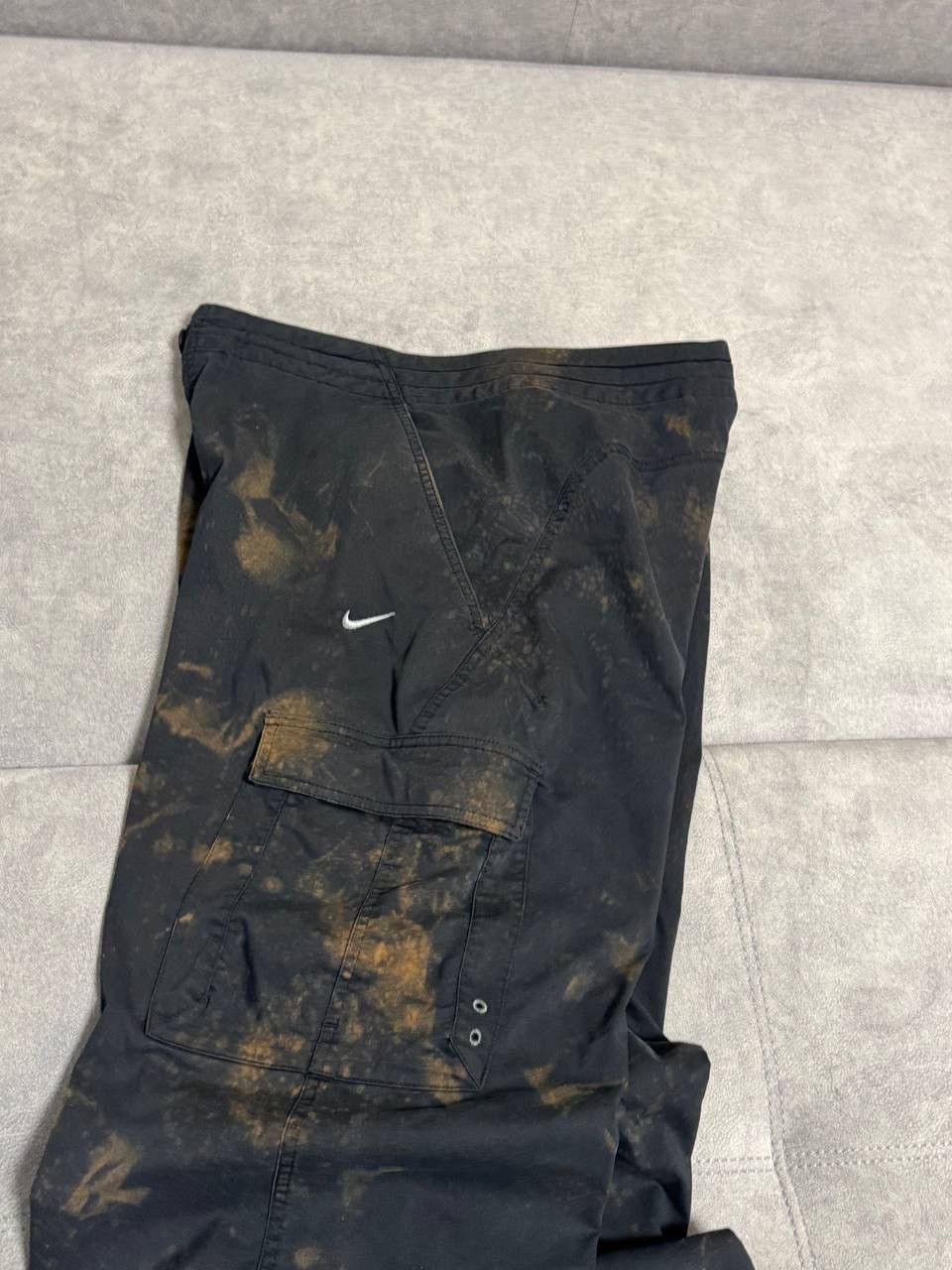 Nike Vintage Nike Baggy Y2K cargo distressed pants Size US 32 / EU 48 - 11 Thumbnail