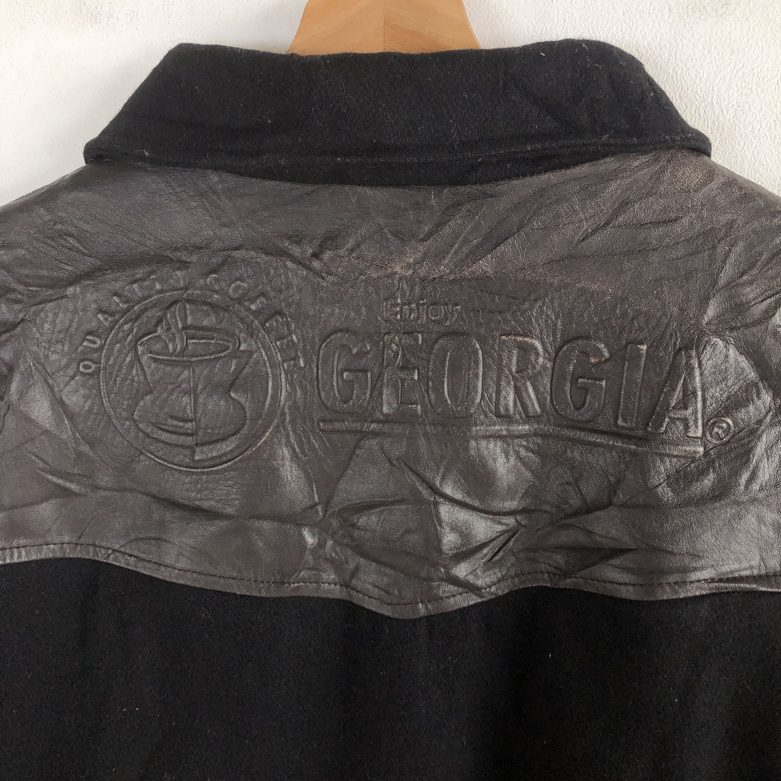 Japanese Brand × Vintage Vintage Georgia Varsity Jackets Japanese Wool Jacket Size US L / EU 52-54 / 3 - 6 Thumbnail