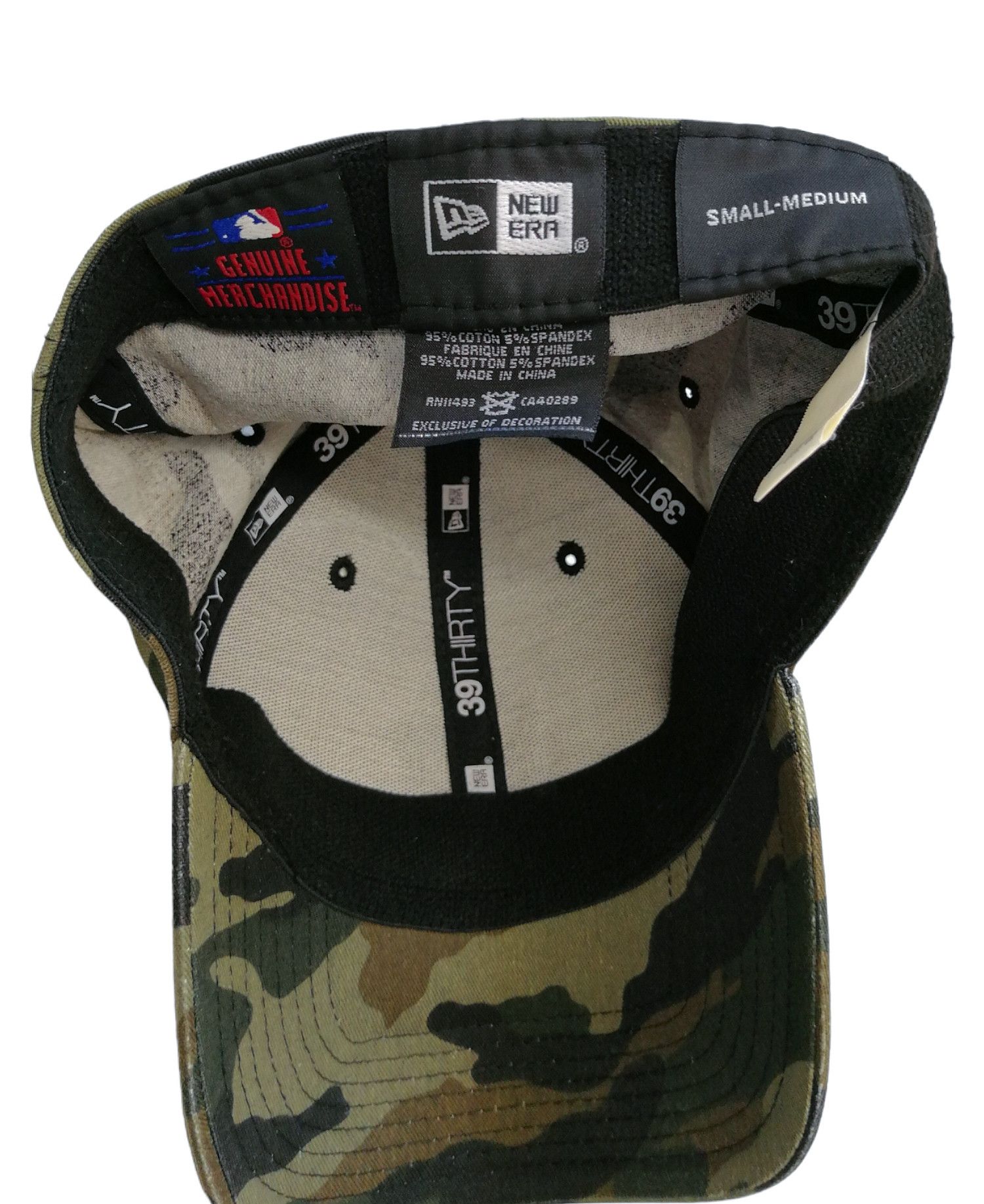 New Era × New York Yankees New York Yankees Baseball Cap Camo by New Era Size ONE SIZE - 8 Thumbnail