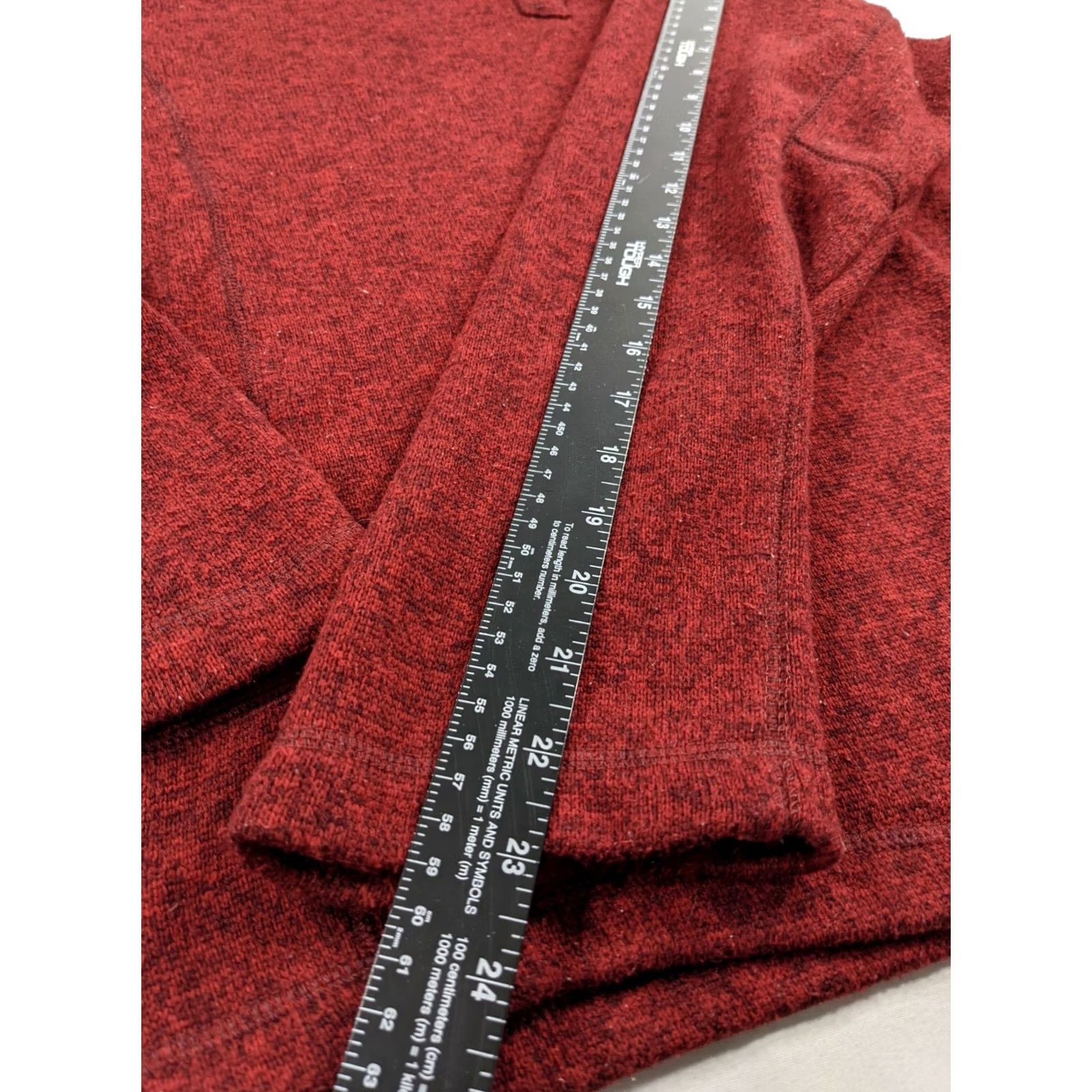 Vintage Woolrich 1/4 Button Up Fleece Synchilla Pullover Red Men's M Shirt Feb 1980s (Pre-owned) Size US M / EU 48-50 / 2 - 6 Thumbnail