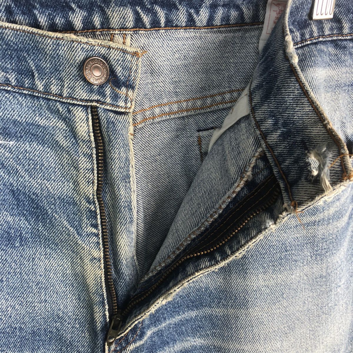 Levi's DL Levis Blue Denim Pants #C276 Size US 32 / EU 48 - 11 Thumbnail