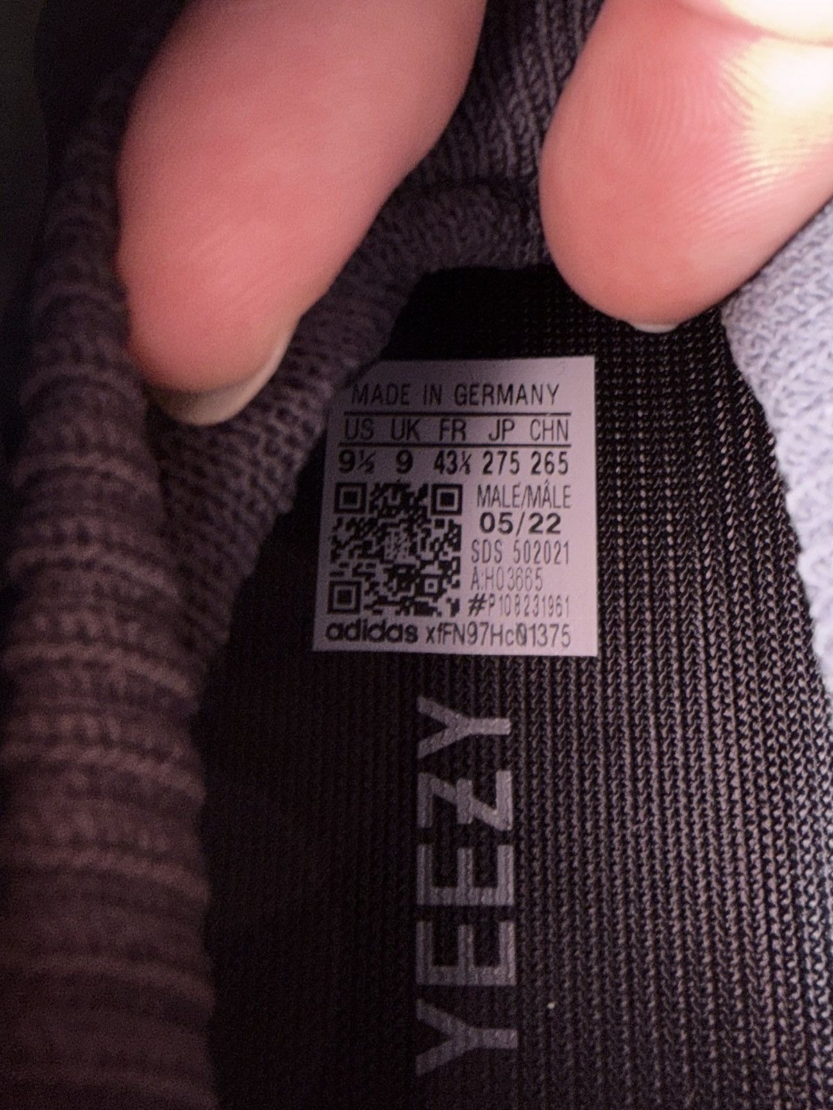 Yeezy Adidas Yeezy 450 Utility Black Size US 9.5 / EU 42-43 - 11 Thumbnail