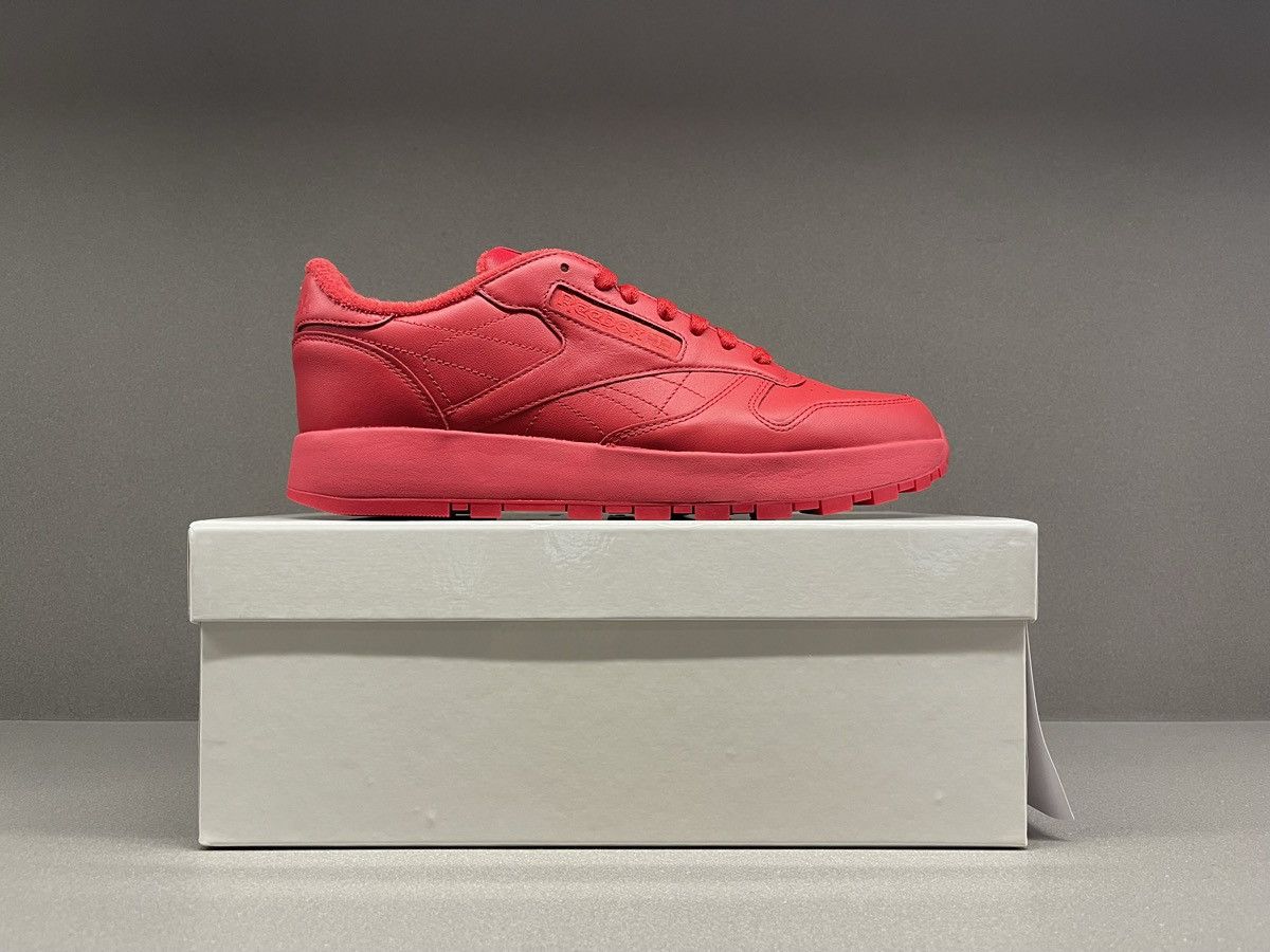 Maison Margiela × Reebok Reebok Classic Leather Tabi Maison Margiela Vector Red Size US 9 / EU 42 - 3 Thumbnail