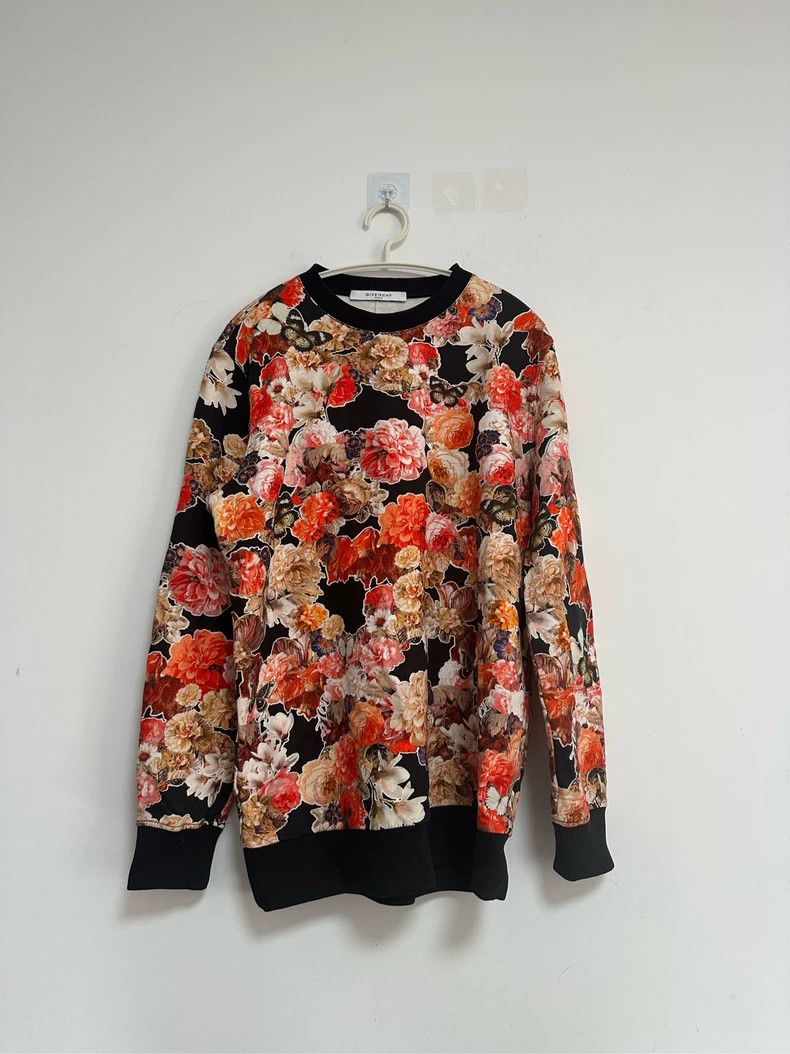 Givenchy Givenchy Floral Pattern Sweatshirt, Size S, Classic Style, Size US S / EU 44-46 / 1 - 1 Thumbnail