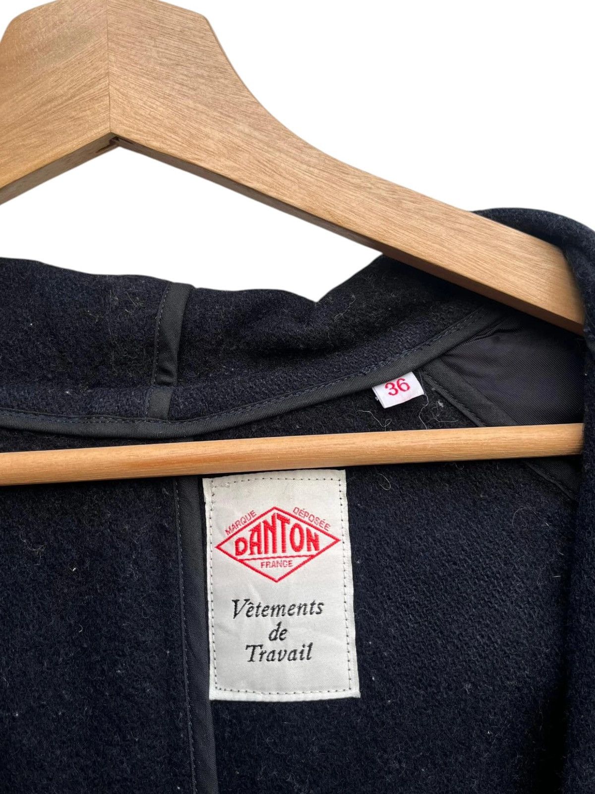 Danton Danton Wool Mossa Hooded Coat Size XS / US 0-2 / IT 36-38 - 7 Thumbnail