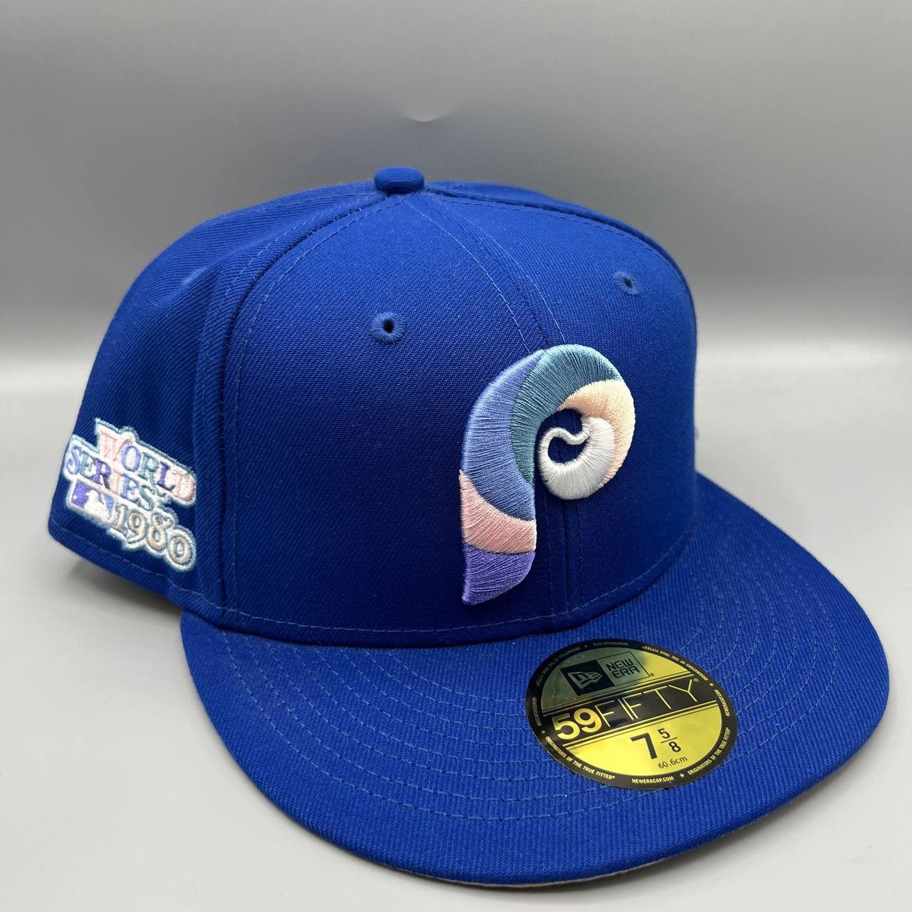 New Era Philadelphia Phillies Hat Men 7 5/8 World Series 1980 Fitted Size ONE SIZE - 1 Thumbnail