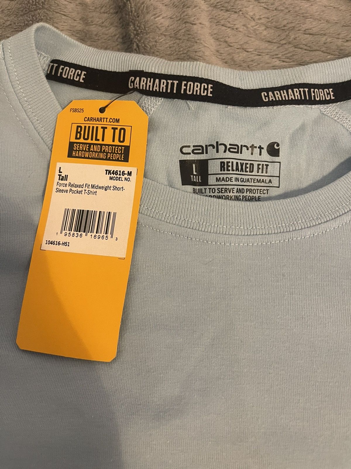 Carhartt Carhartt Force Tee Shirt Size US L / EU 52-54 / 3 - 6 Thumbnail