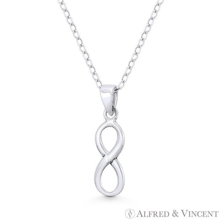 Other Infinity Symbol / Figure 8 Charm Oxidized Pendant Size ONE SIZE - 1 Preview