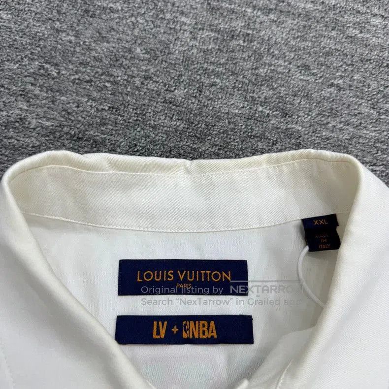 Louis Vuitton Louis Vuitton LV NBA Collaboration Leather Patch Letter Sho Size US XXL / EU 58 / 5 - 3 Thumbnail