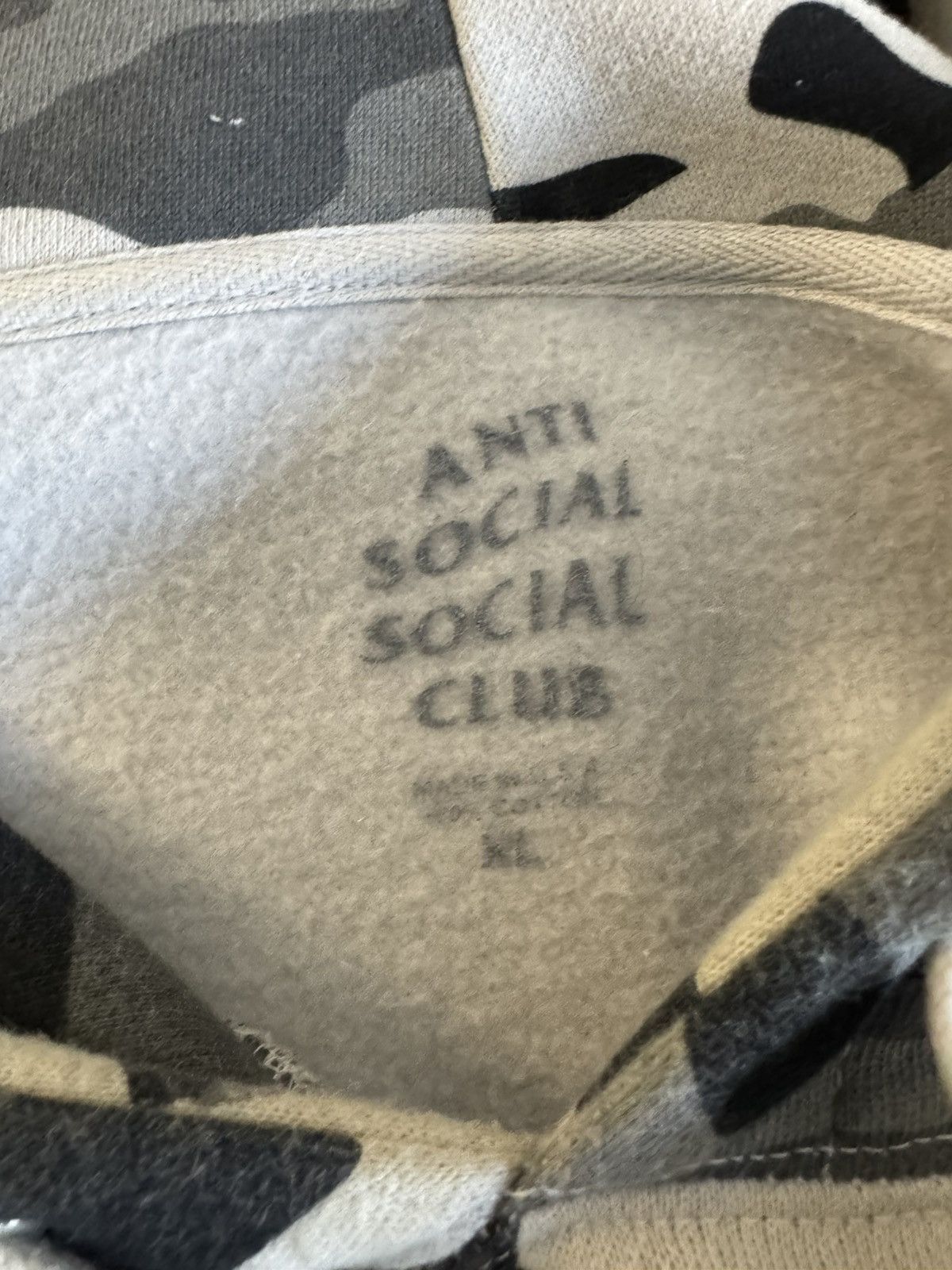 Anti Social Social Club ASSC ARCTIC CAMO HOODIE Size US XL / EU 56 / 4 - 3 Thumbnail