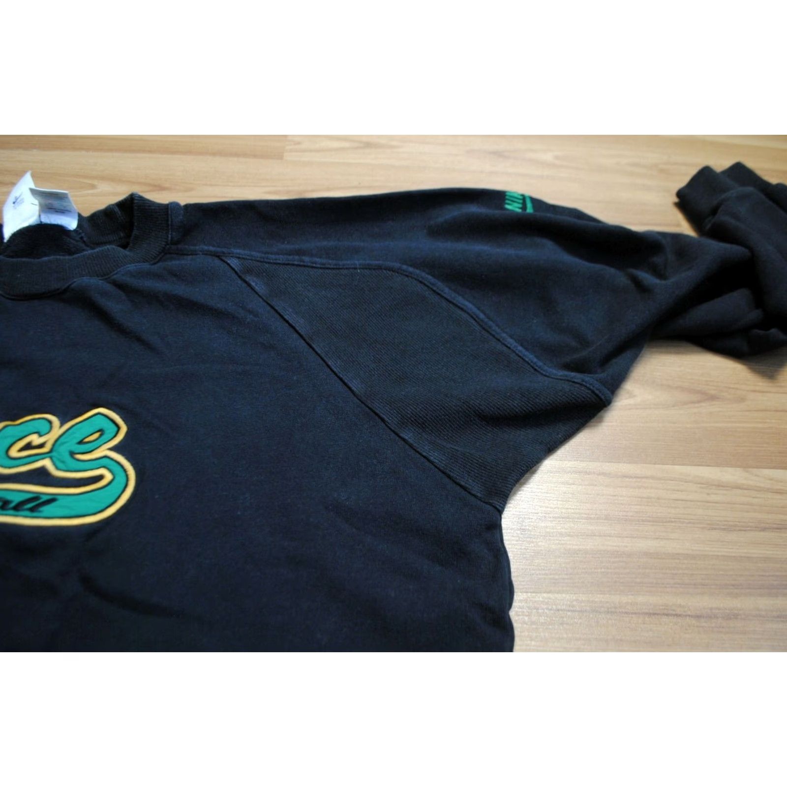 Nike VINTAGE NIKE FORCE BASKETBALL CREWNECK BLACK SWEATSHIRT LARGE Mens Size US L / EU 52-54 / 3 - 6 Thumbnail