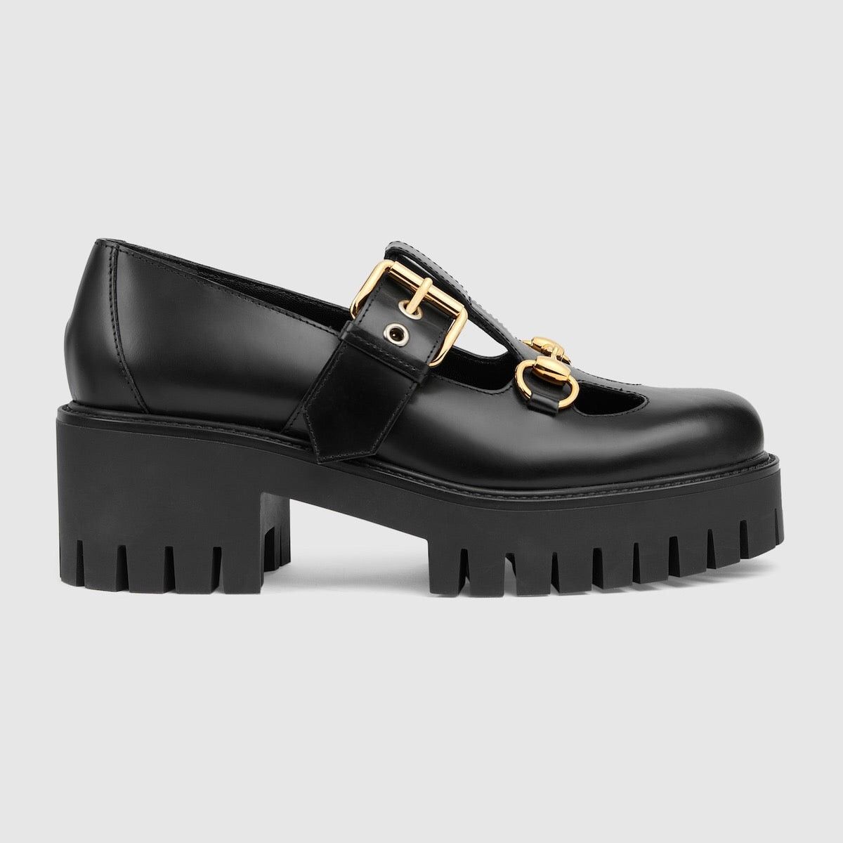 Gucci Gucci Horsebit Mary Jane Loafers SIZE 37 Size ONE SIZE - 1 Thumbnail