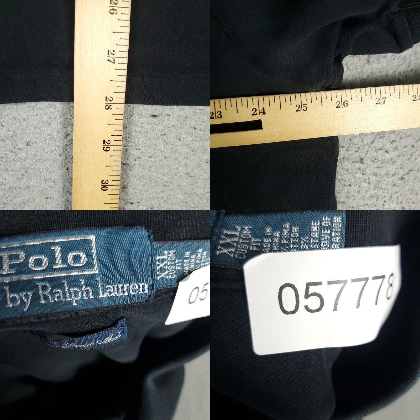 Ralph Lauren VINTAGE Ralph Lauren Polo Shirt Men 2XL Cotton Short Sleeve Black Casual Preppy Size US XXL / EU 58 / 5 - 8 Thumbnail