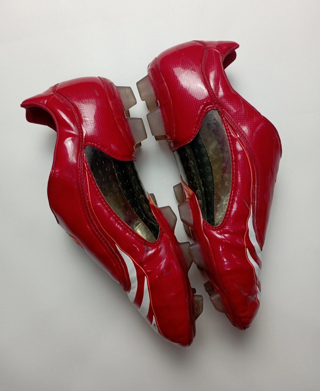 Adidas Adidas TRX F-30 Euro 2008 Soccer Boots Cleats Vintage Red Size US 12 / EU 45 - 5 Thumbnail
