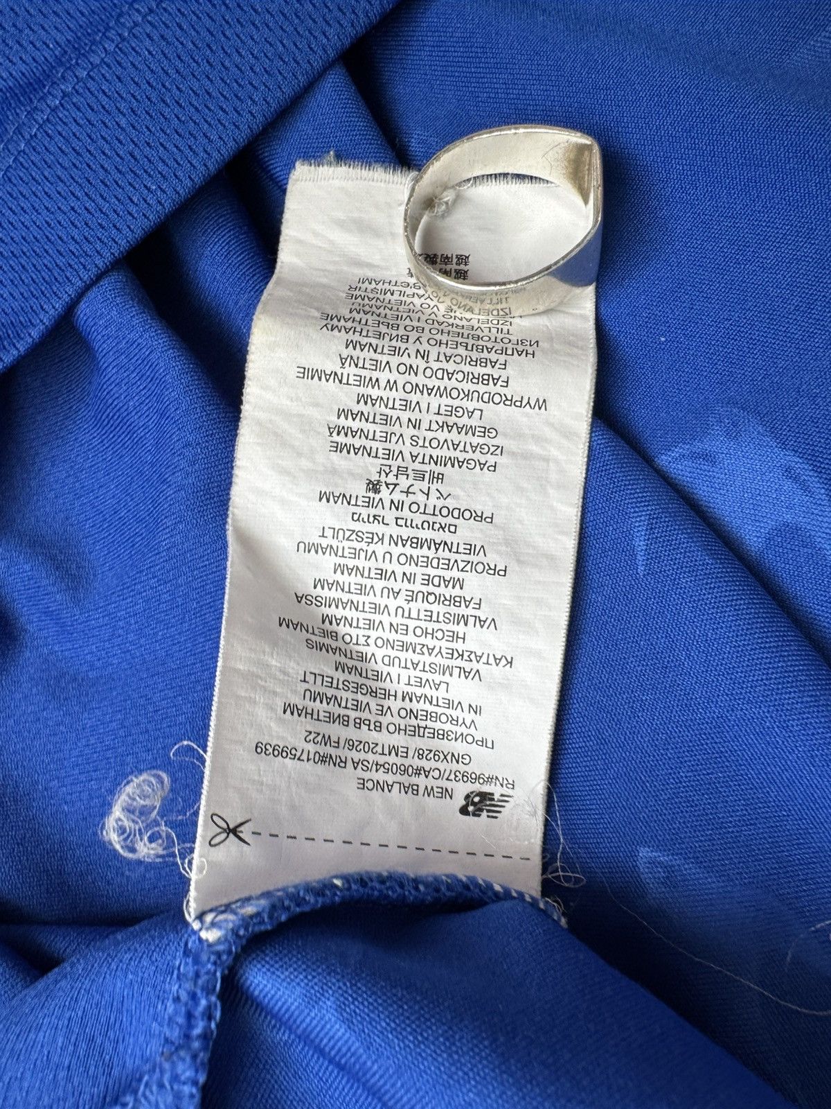 New Balance New Balance Cardiff City FC 2022/23 Away Shirt jersey Size US XL / EU 56 / 4 - 9 Thumbnail