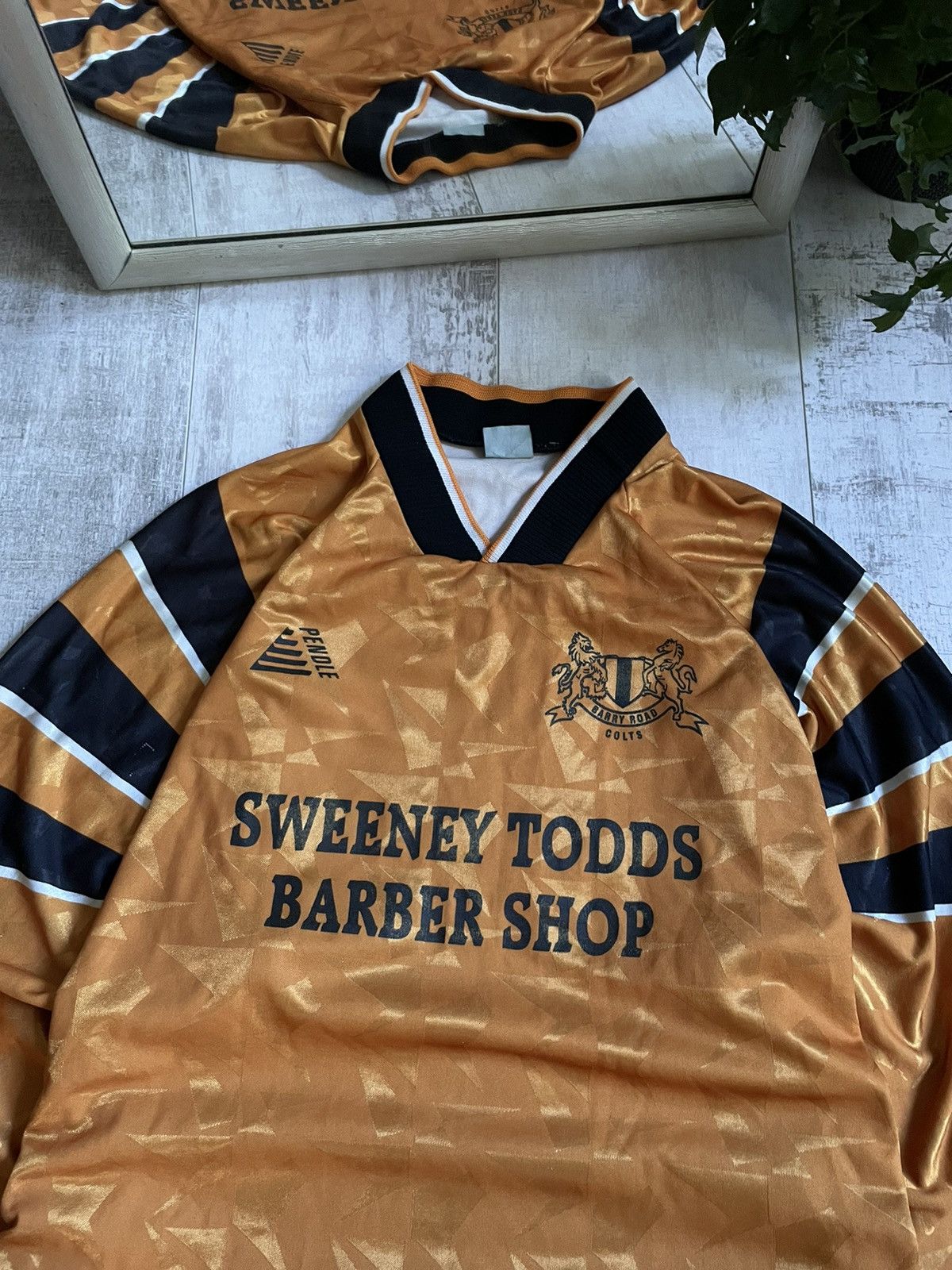 Vintage Vintage 90’s Pendle Barry Road Football Long Sleeve Jersey Size US M / EU 48-50 / 2 - 4 Thumbnail