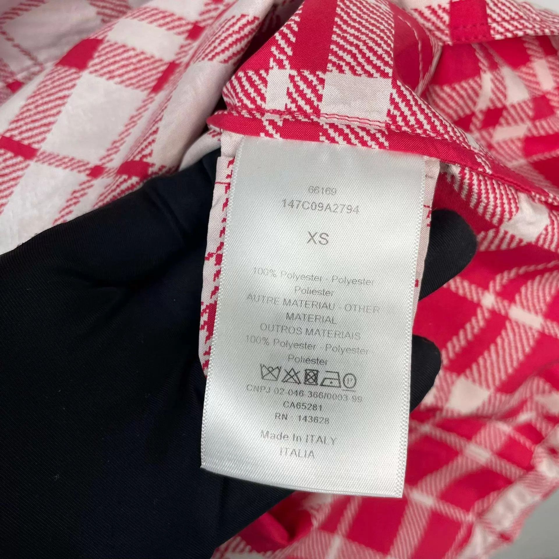 Dior Dior Bee Red XS Jacket 260131VZT2Z01 Size XS / US 0-2 / IT 36-38 - 6 Thumbnail