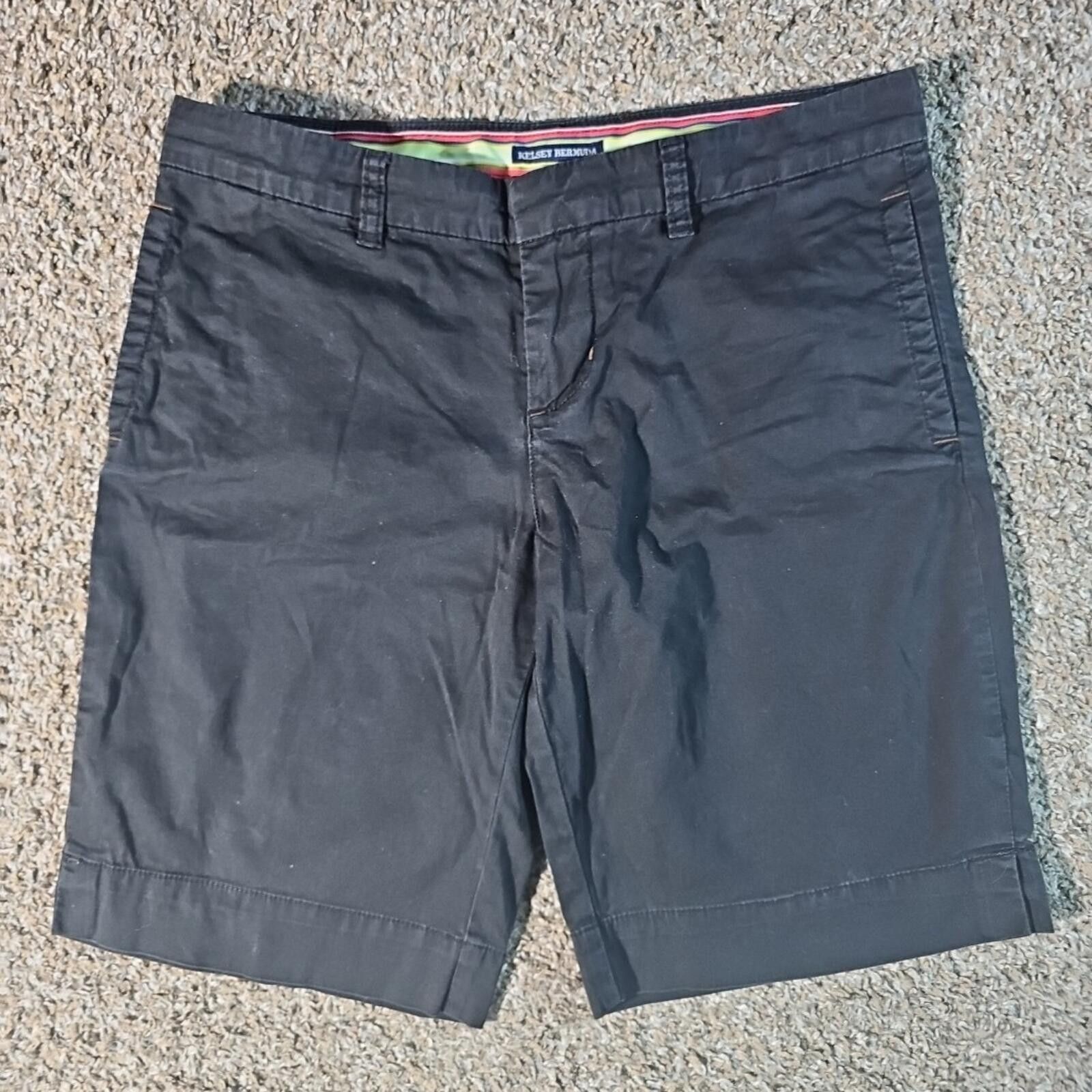 Polo Ralph Lauren Polo Jeans Co Shorts Womens 6 Black Kelsey Stretch Y2K Size 28" / US 6 / IT 42 - 1 Thumbnail