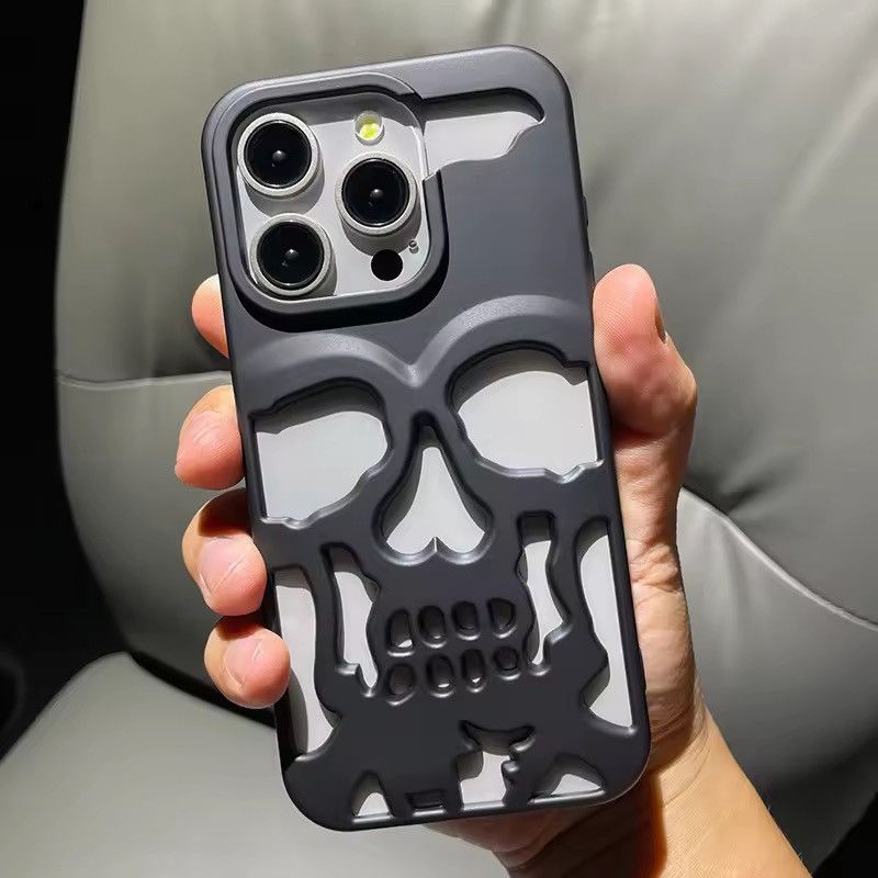 Other Iphone 17 Pro Max Case Gothic Punk Skeleton Size ONE SIZE - 1 Thumbnail