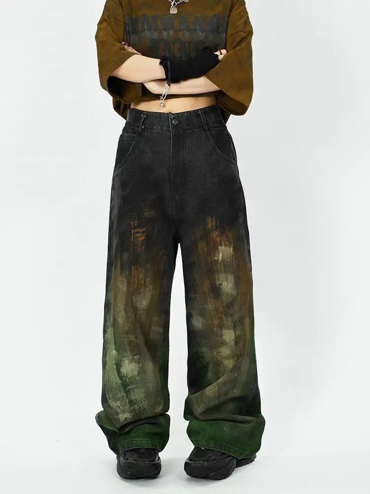Designer × Japanese Brand Vintage Streetwear Hip Hop Loose Casual Pants Size US 32 / EU 48 - 1 Thumbnail