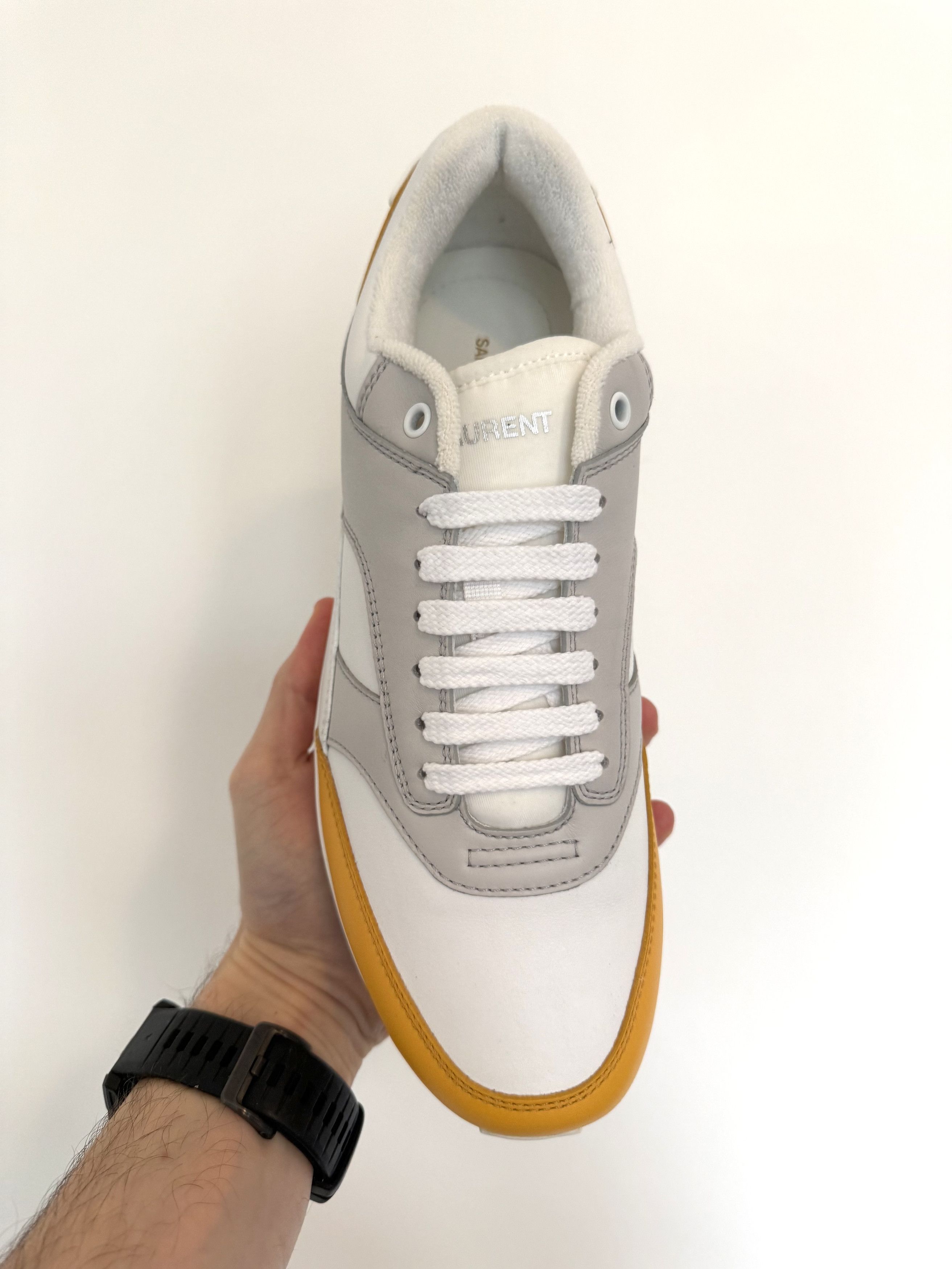 Saint Laurent Paris FW23 Saint Laurent Bump Sneakers in Smooth Leather Size US 7 / EU 40 - 5 Thumbnail