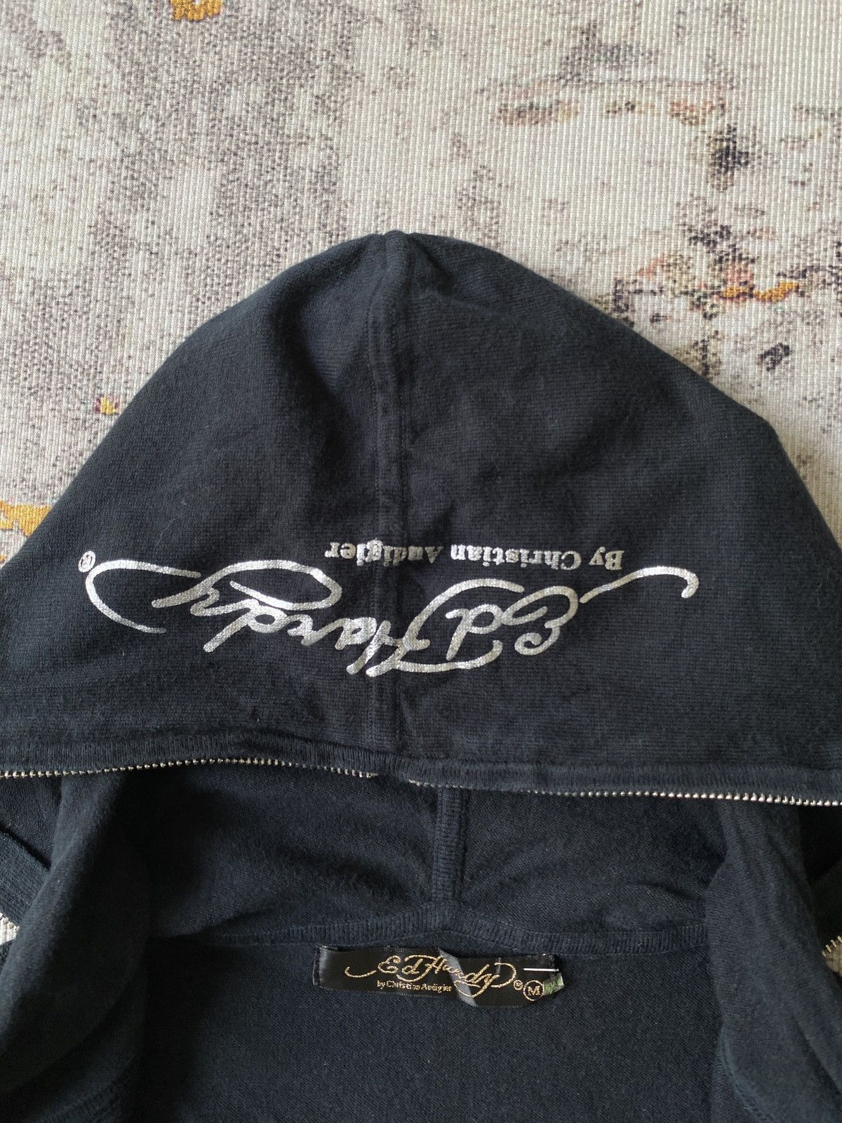 Ed Hardy 2000s Ed Hardy By Christian Audigier Sleeveless Fullzip Size US S / EU 44-46 / 1 - 9 Thumbnail