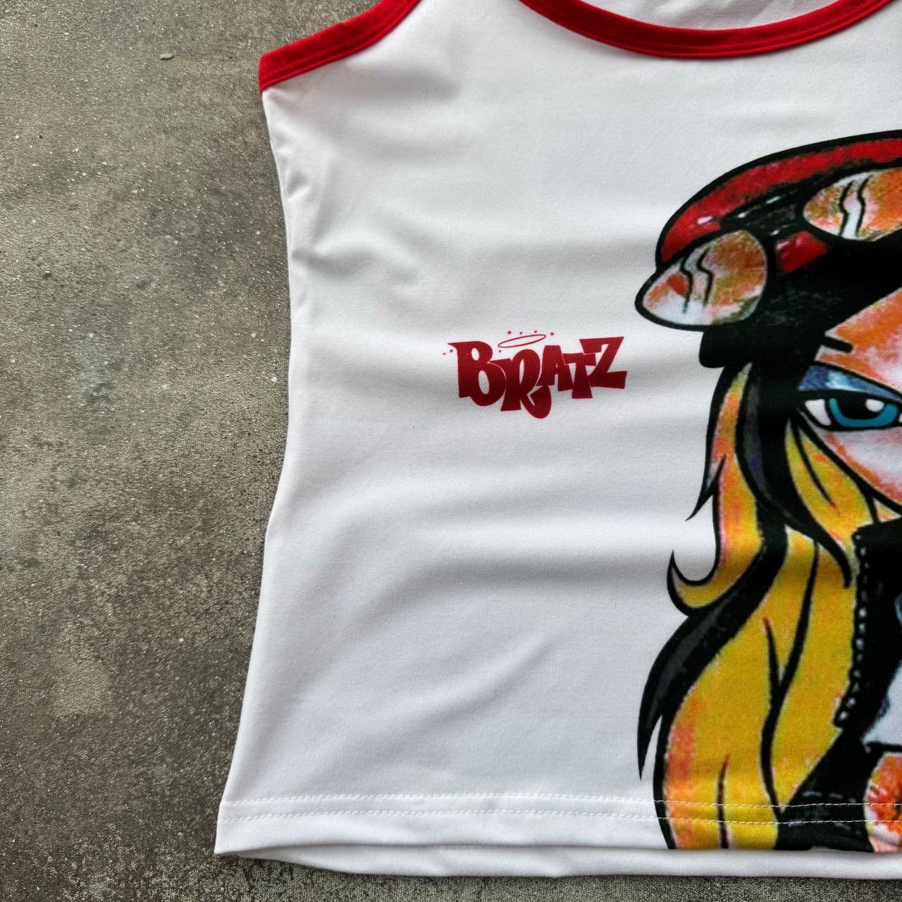 Japanese Brand BRATZ Vintage Y2K Glam Sexy Tank Top Size M / US 6-8 / IT 42-44 - 6 Thumbnail